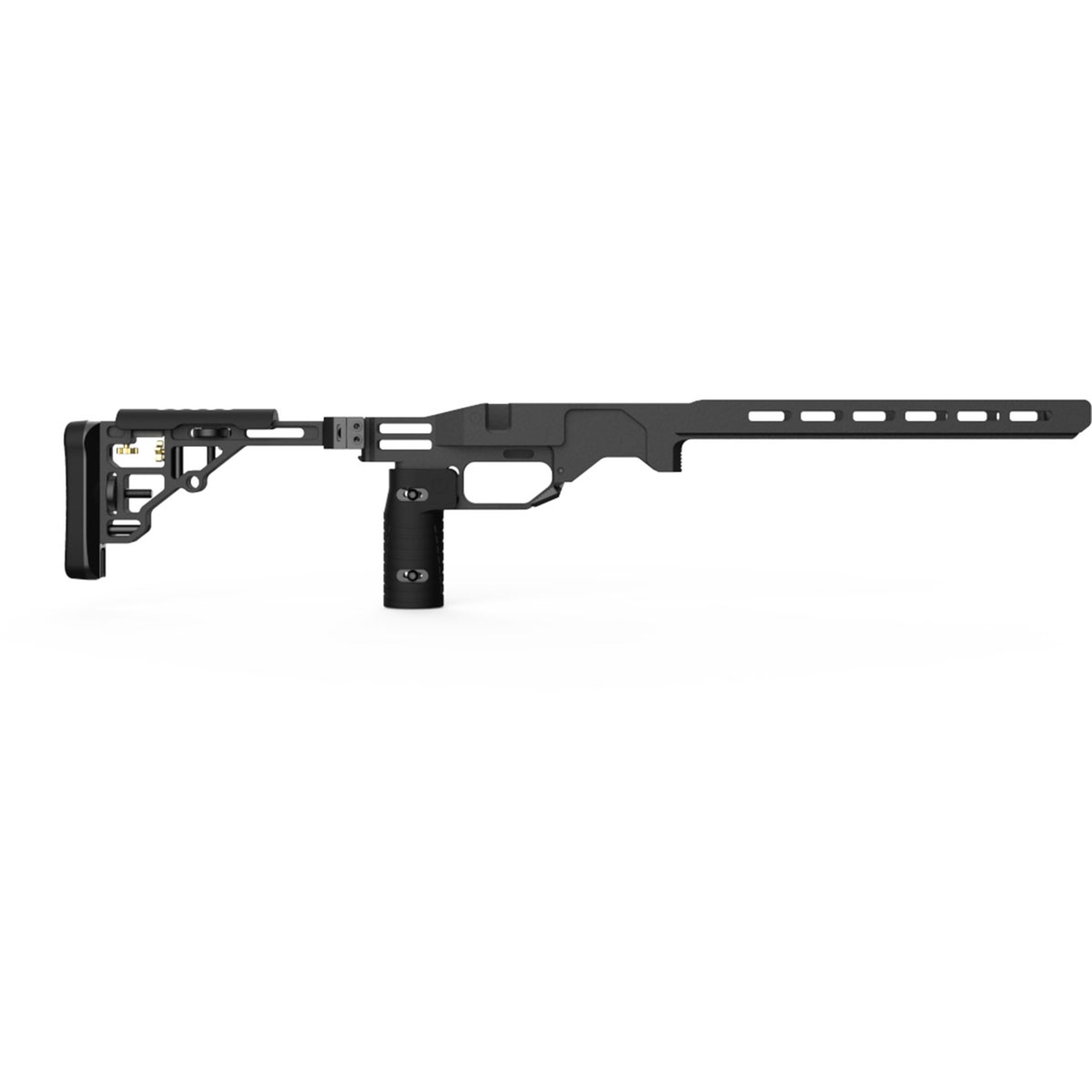 UD6 Folding Picatinny Chassis Combo RH for Savage SA Black