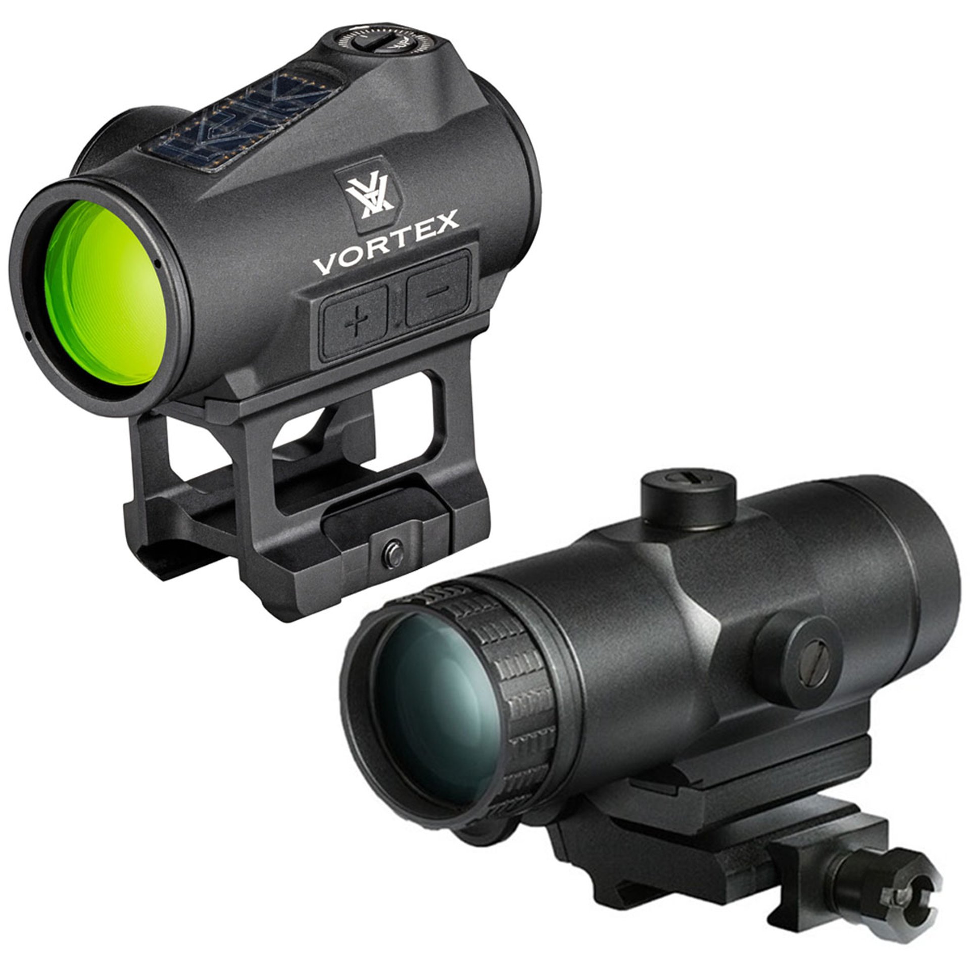Crossfire II Solar 2-MOA Green Dot & VMX-3T 3x Magnifier
