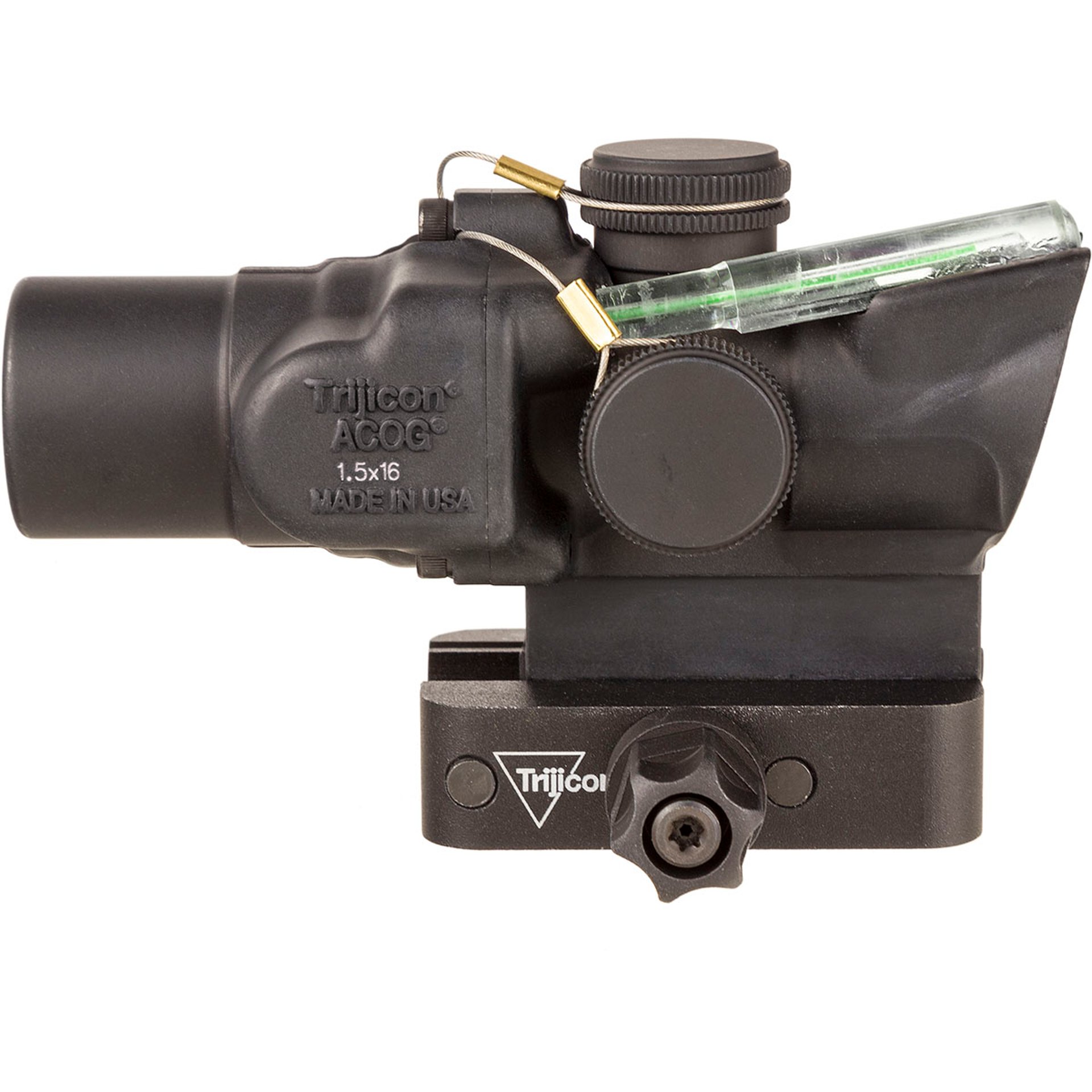 1.5x16S Compact ACOG Green 55gr. 223/5.56 RTR w/Mount
