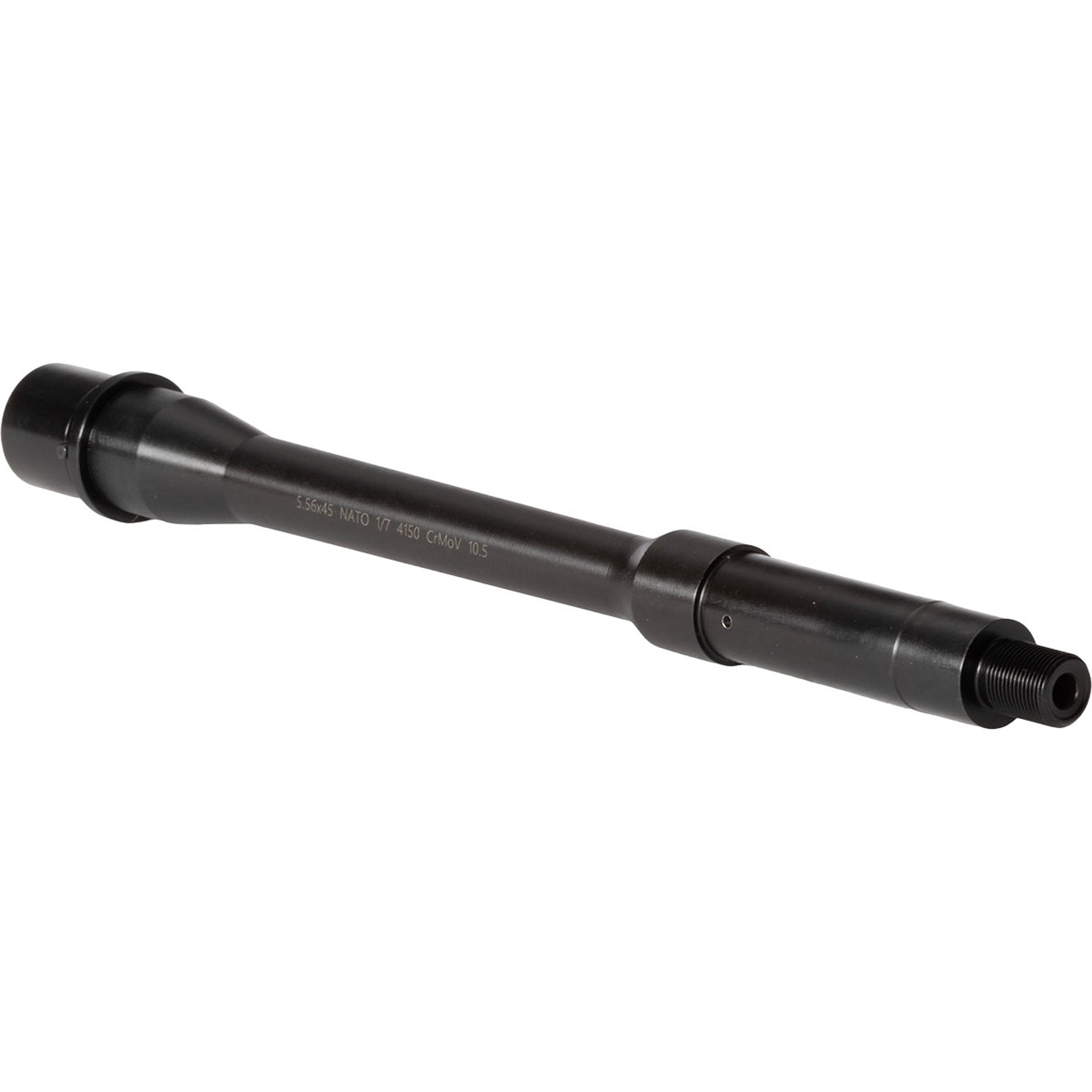 5.56 NATO 10.5" Medium Profile Carbine 1-7 Twist Thread Blk