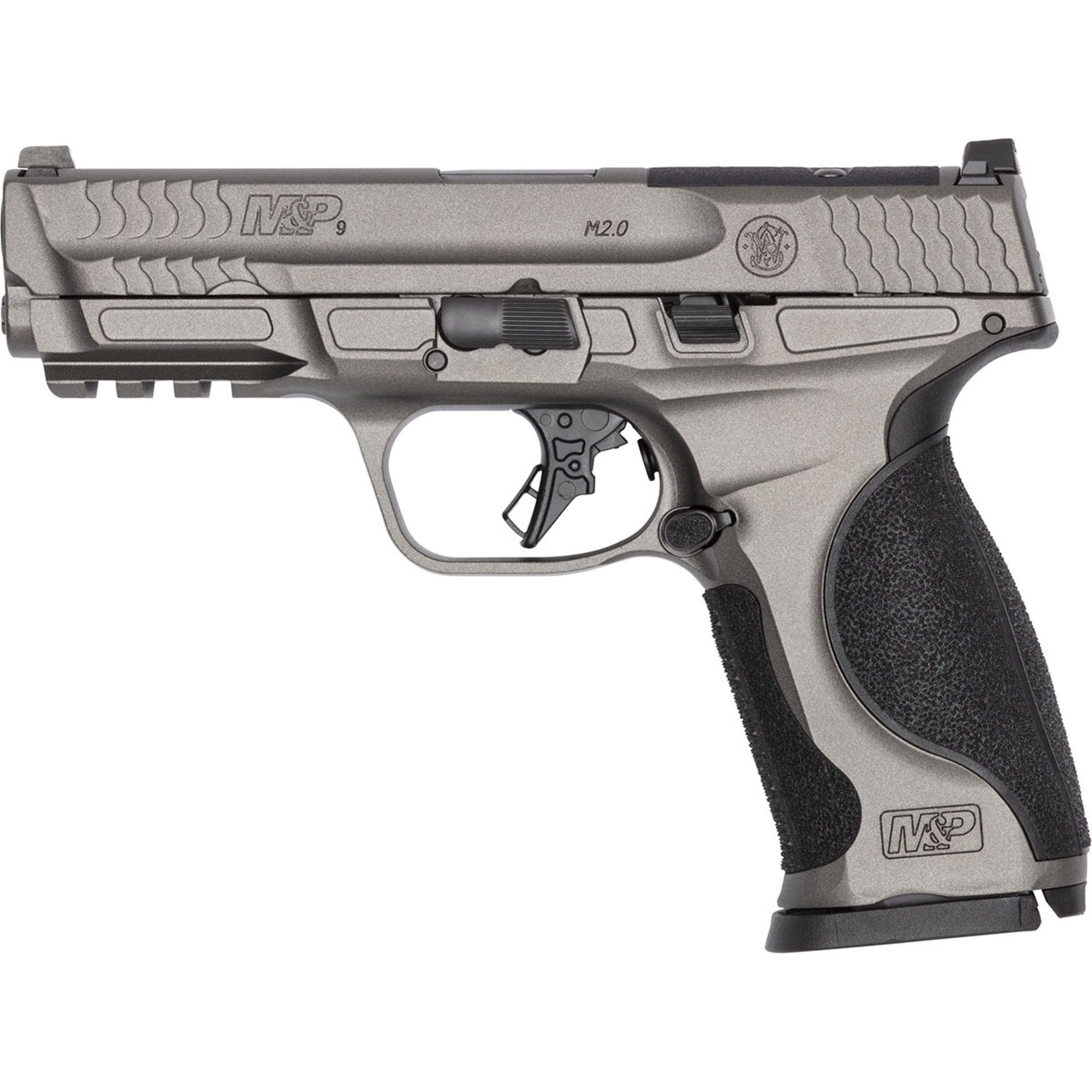 M&P9 M2.0 Metal 9mm OR NTS 4.25" BBL (2)15RD Gray