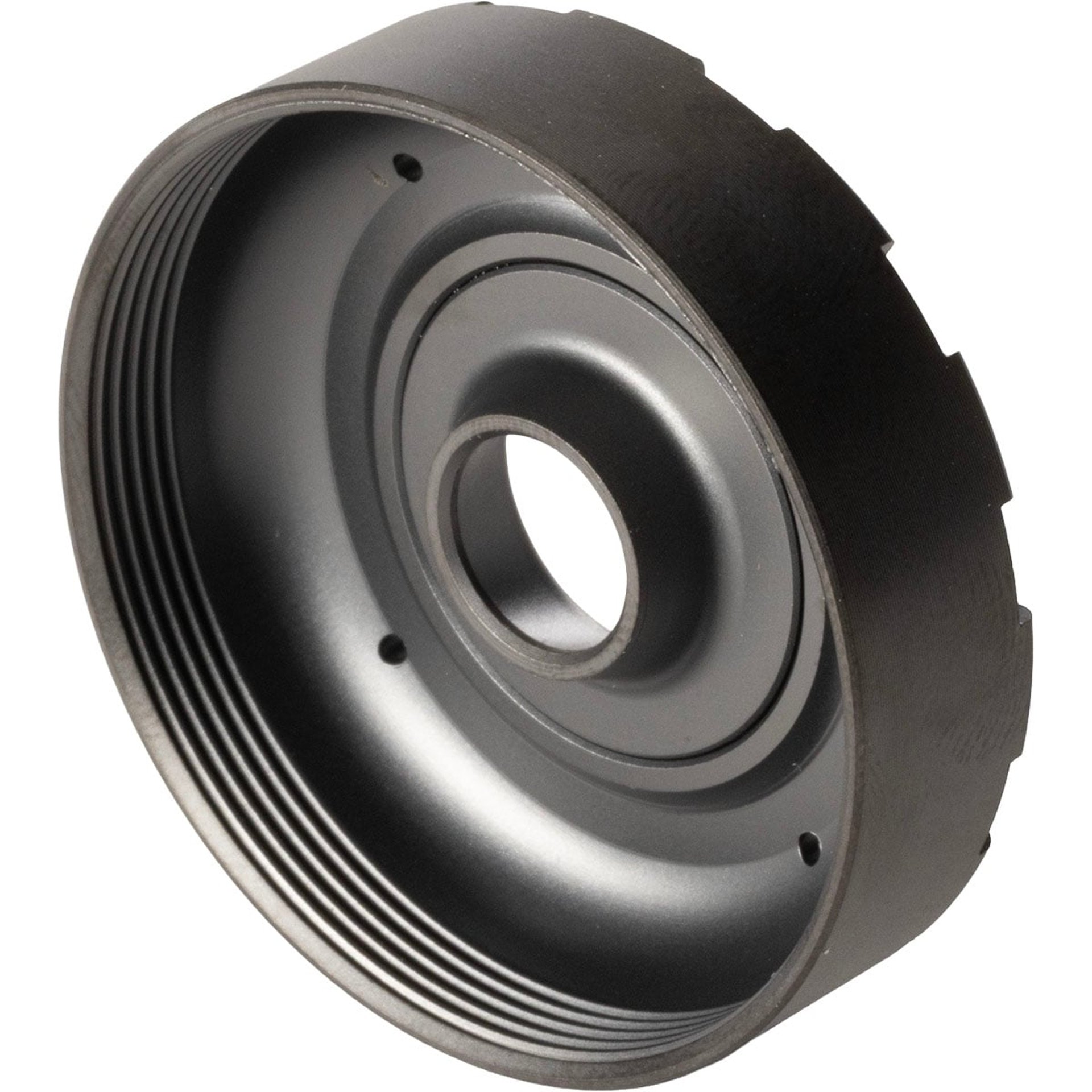 7.62 Cal Titanium End Cap for Sound & Weight Reduction Black