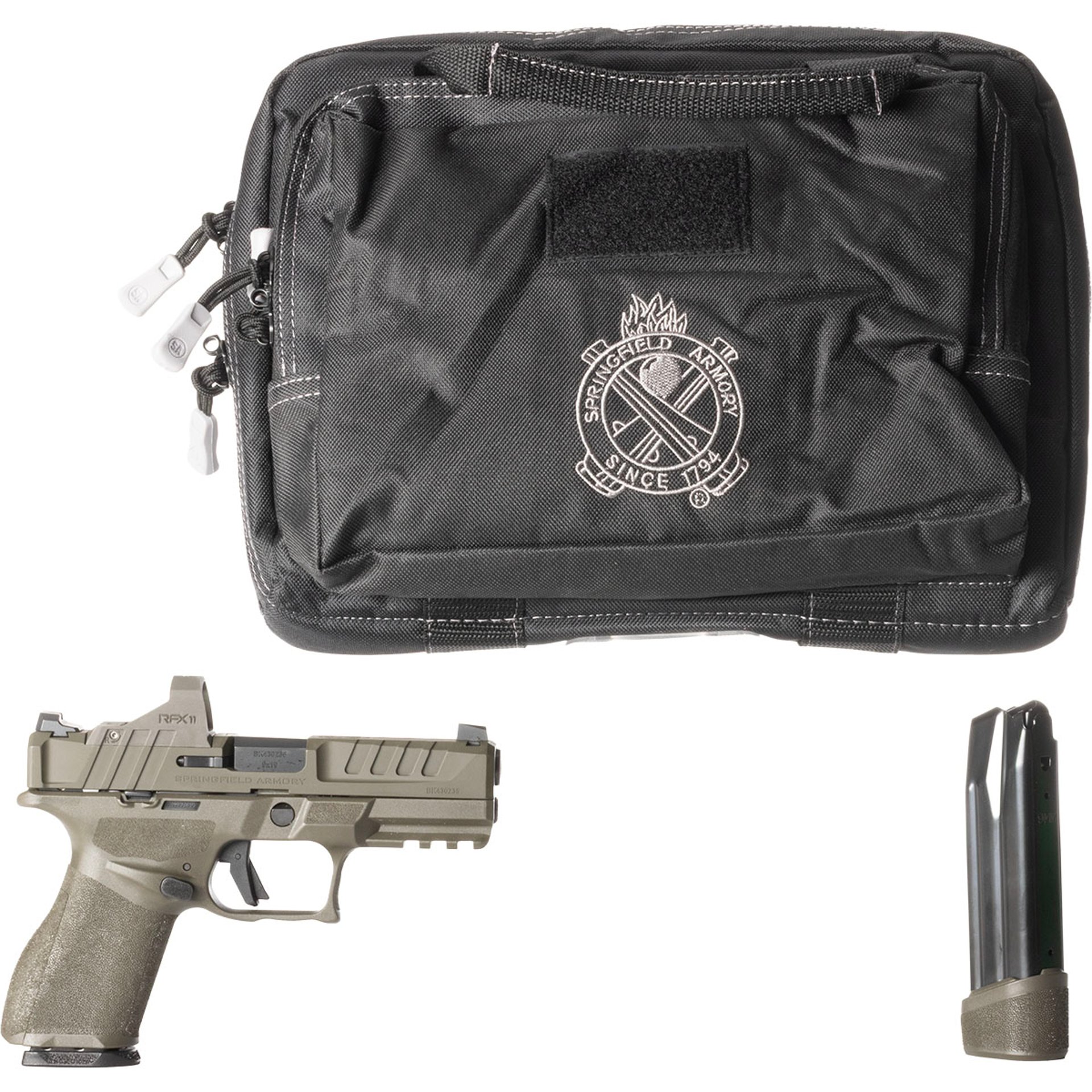 Echelon 4.0C 9mm 4"BBL (1)15(3)18rd Mag & RFX11 GearPac ODG