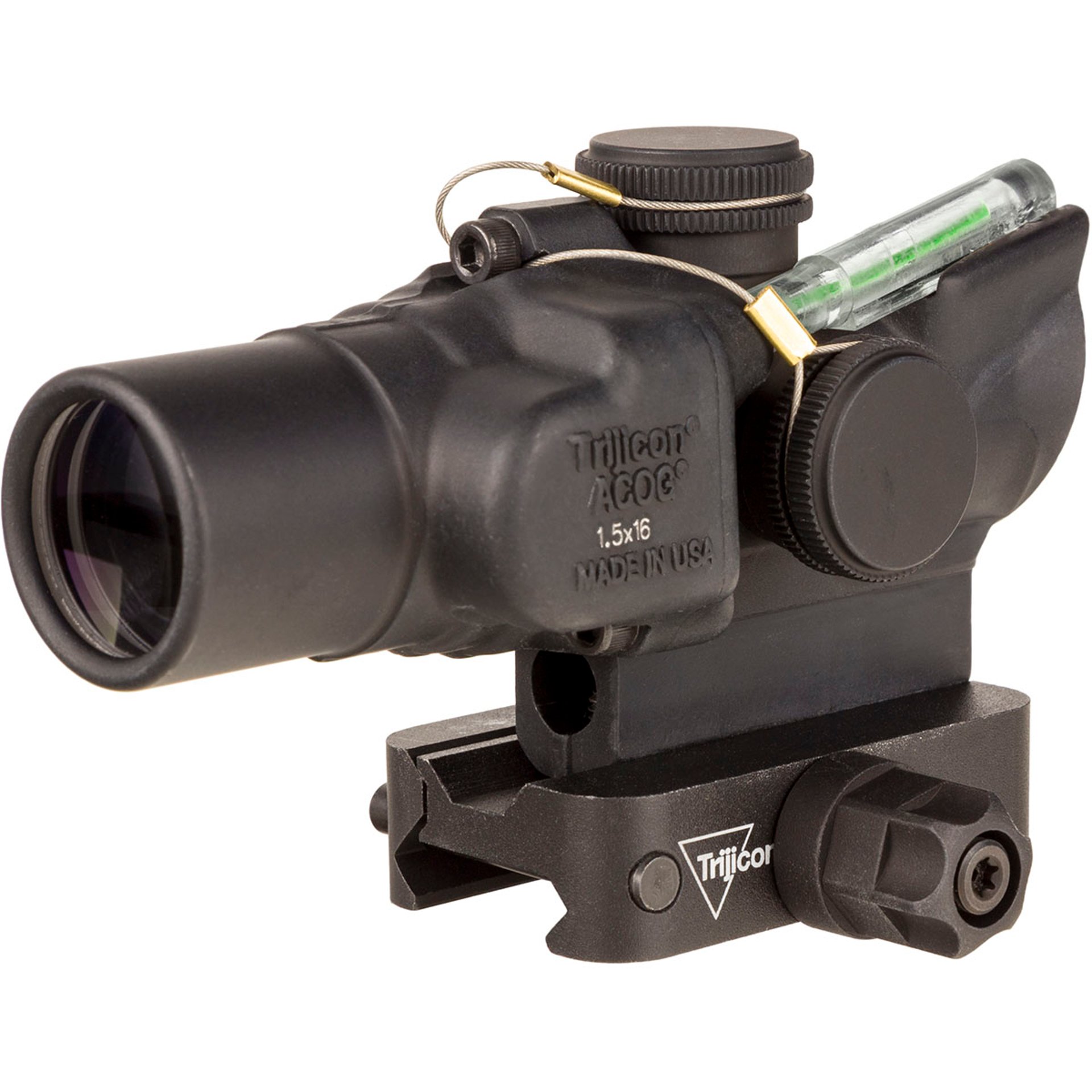 1.5x16S Compact ACOG Green 55gr. 223/5.56 RTR w/Mount