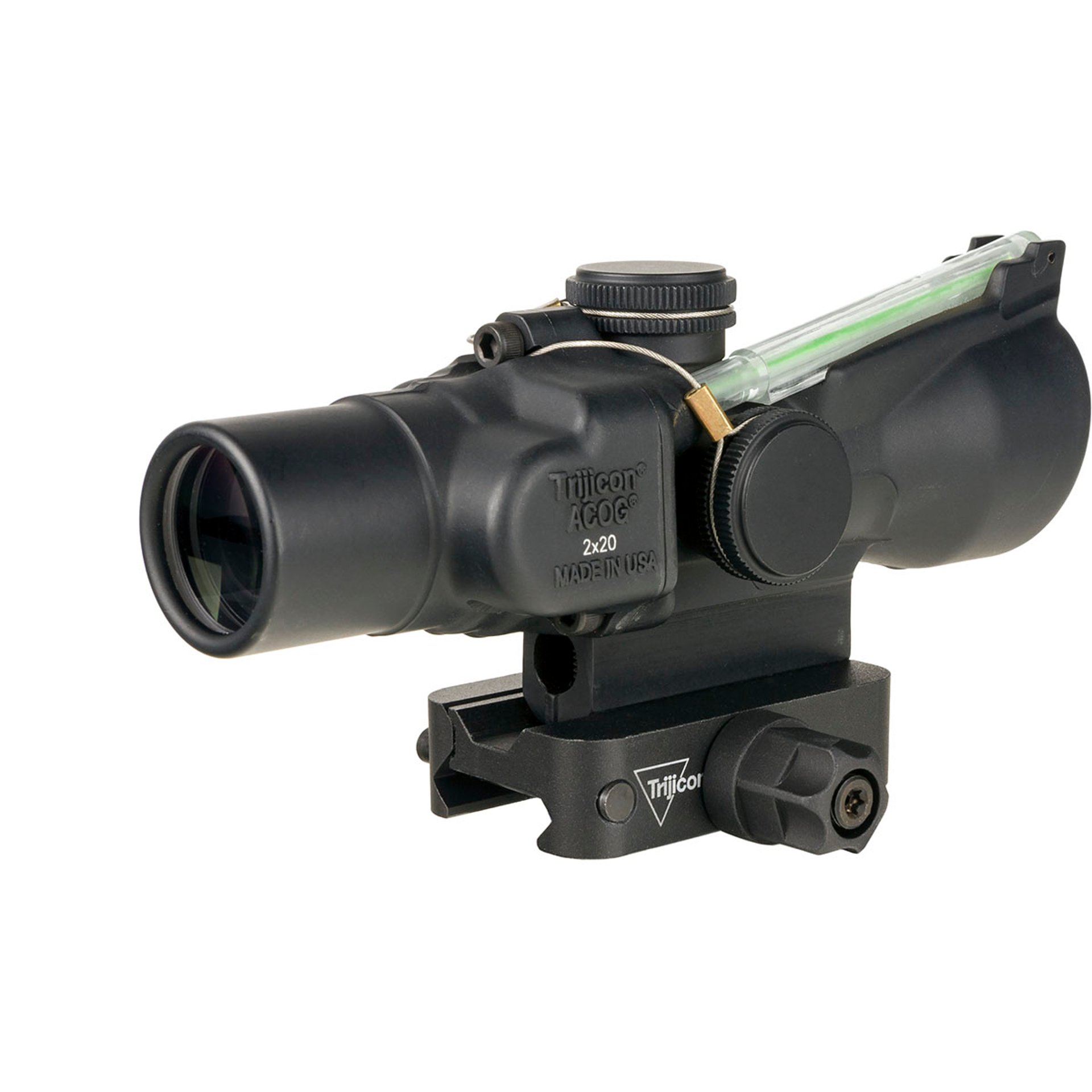2x20mm Compact ACOG Green 55gr. 223/5.56 RTR w/Mount
