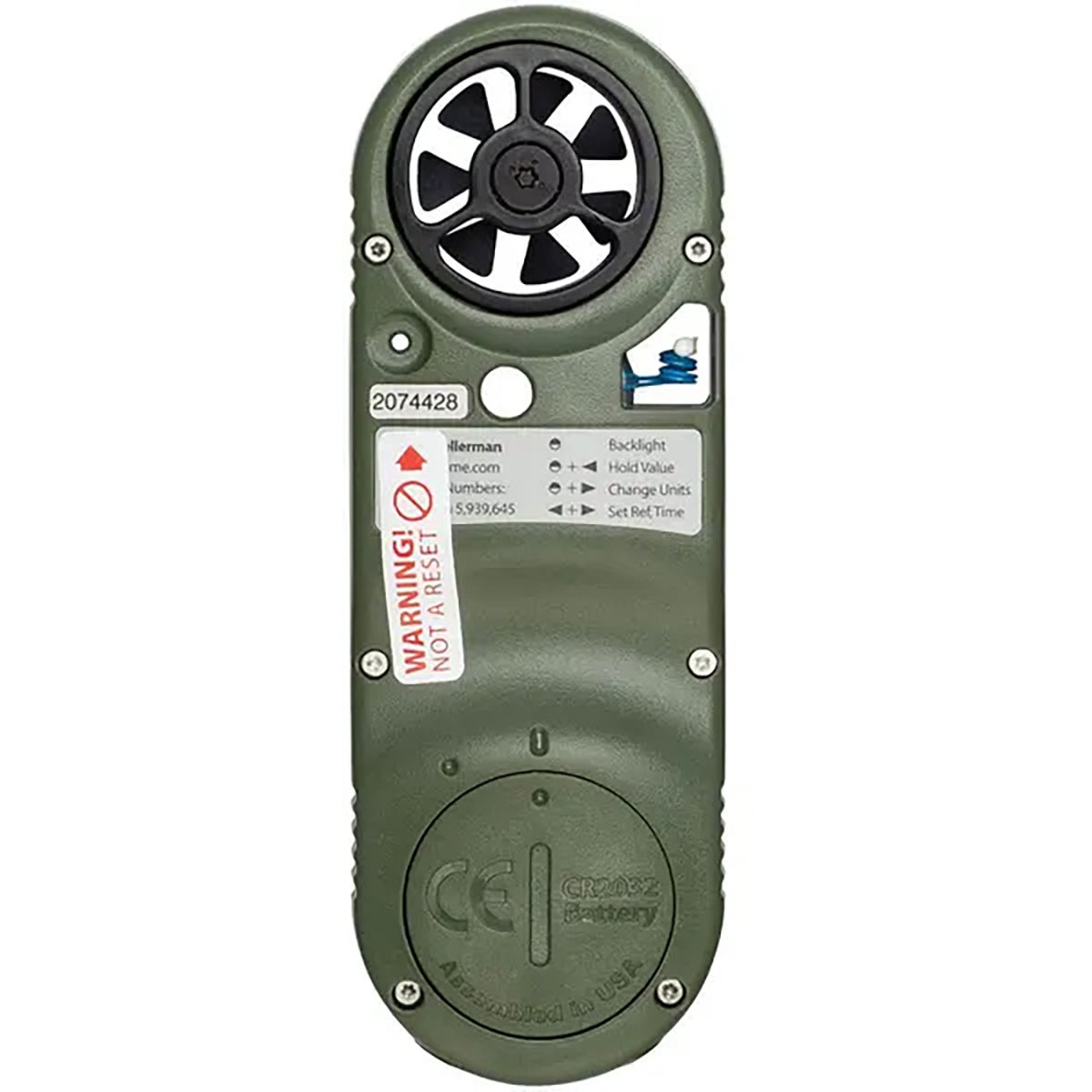 3500NV Weather Meter / Digital Psychrometer w/NV Backlight