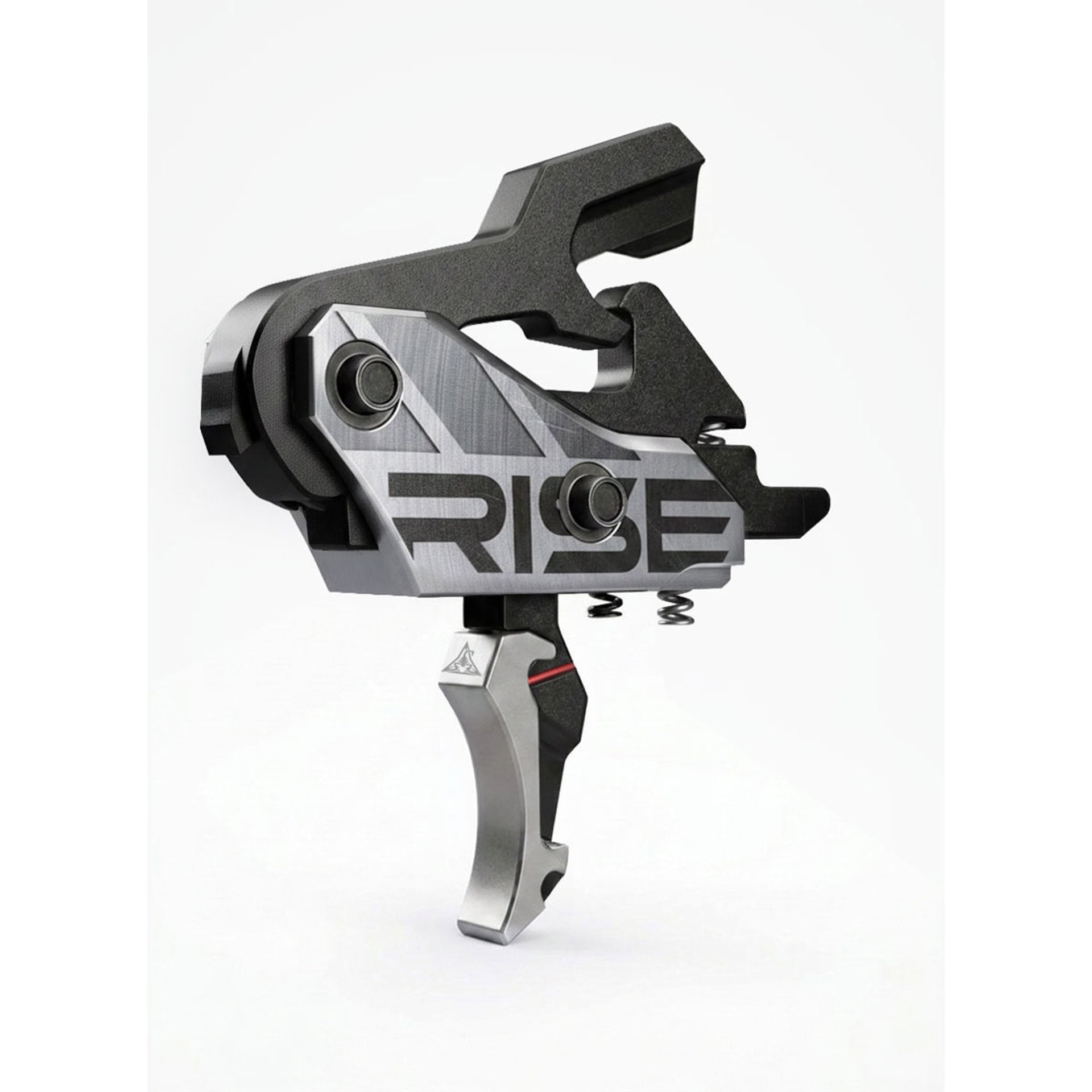 Blitz G2 Slide-and-Snap AR Trigger Curved Blade Face Silver