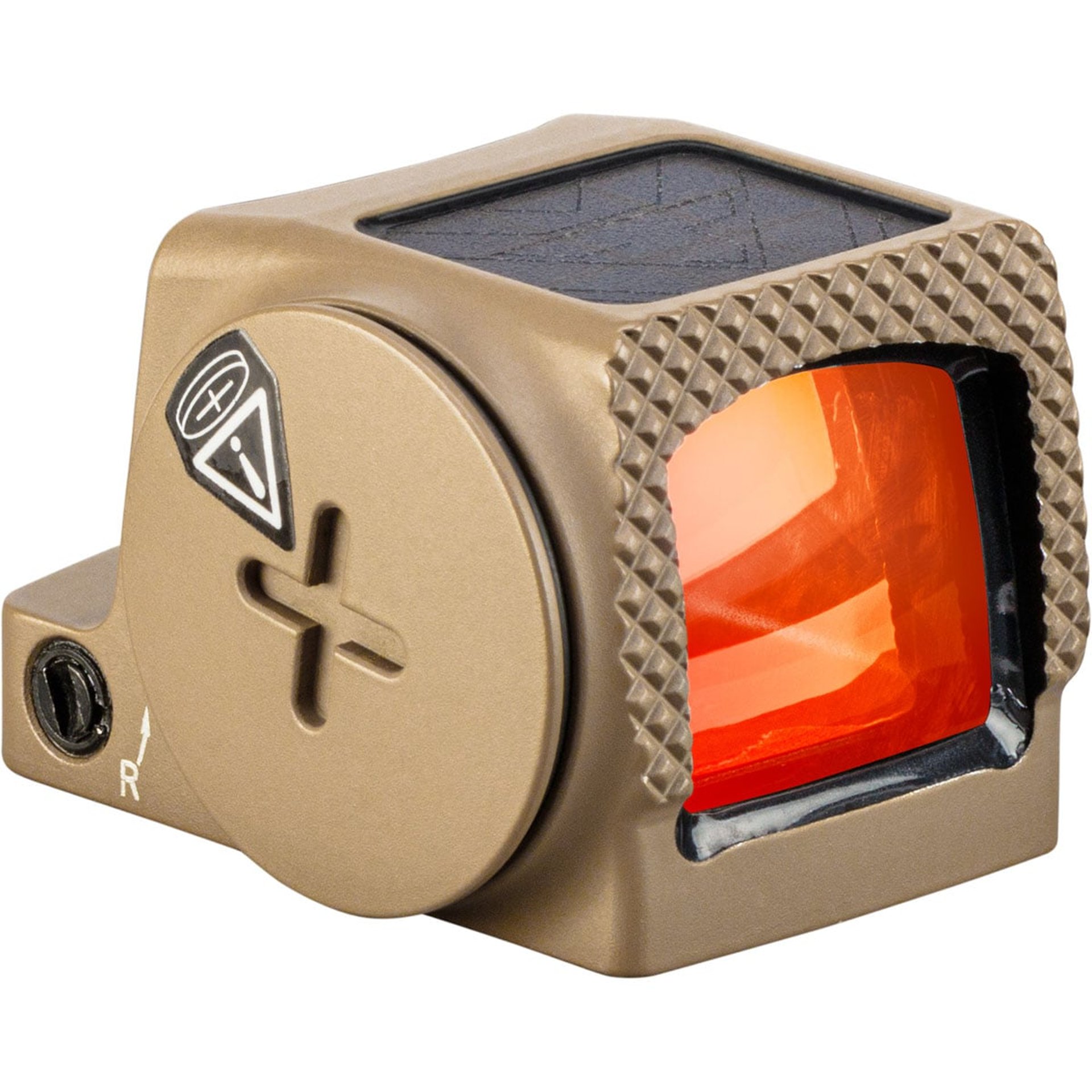 Def-CCW Encl Solar Micro Red Dot 3MOA Dot/32MOA Circle Tan