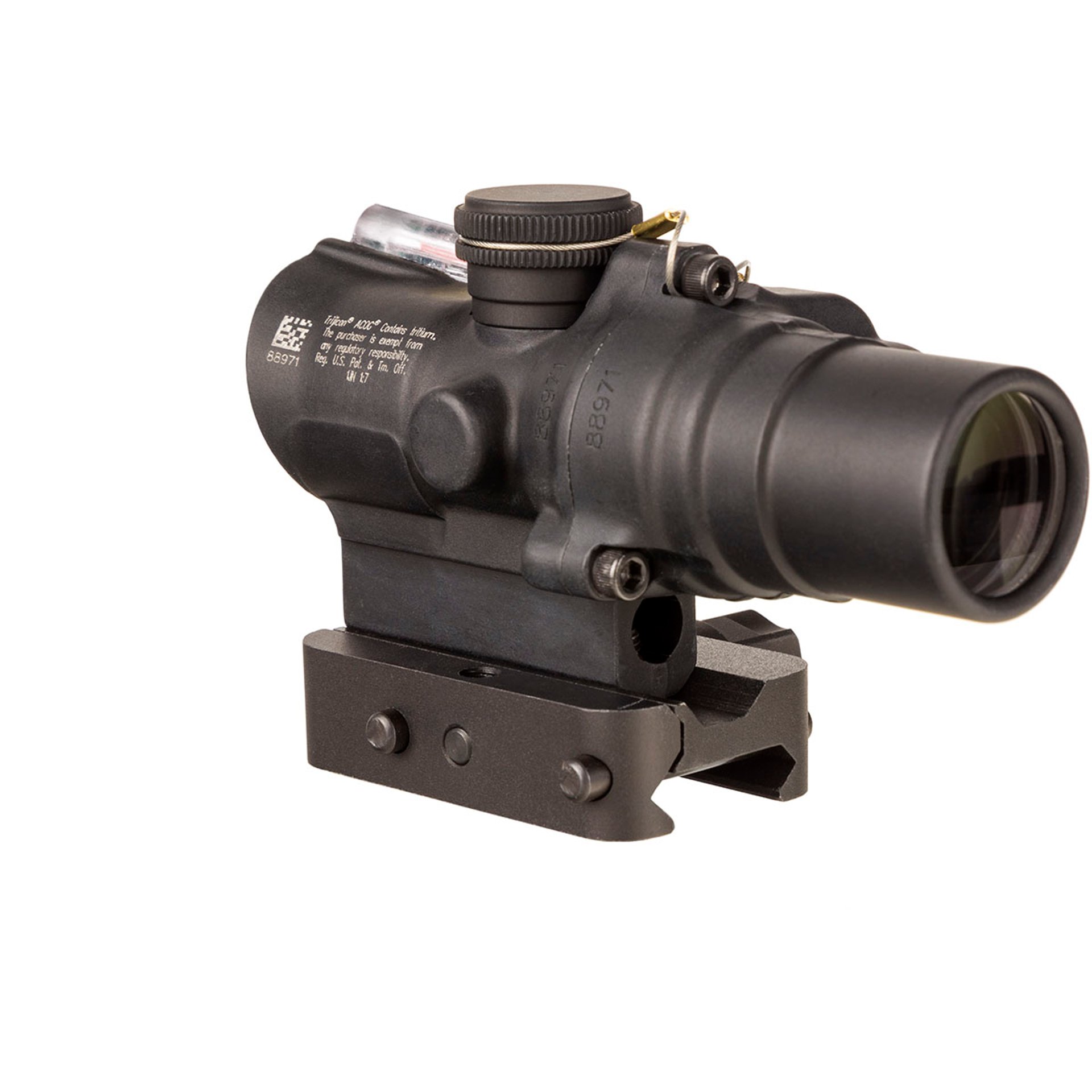 1.5x16S Compact ACOG Red 55gr. 223/5.56 RTR w/Mount