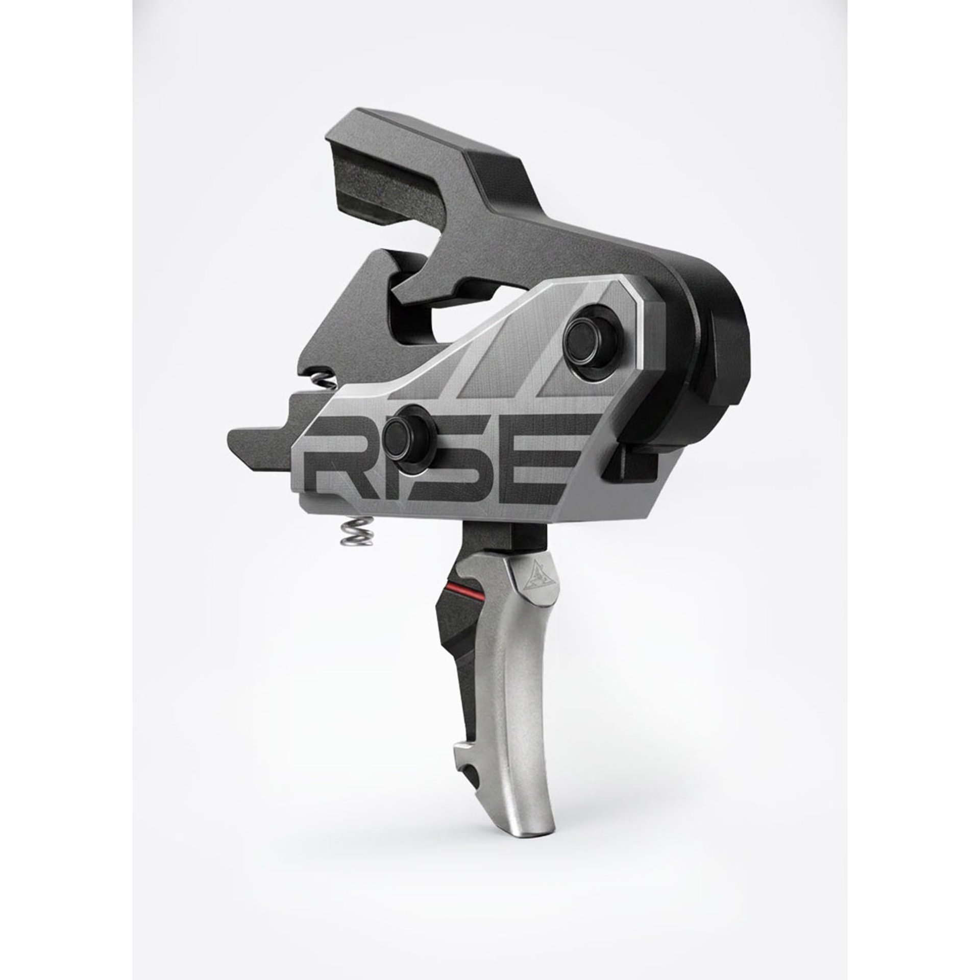 Blitz G2 Slide-and-Snap AR Trigger Flat Blade Face Silver