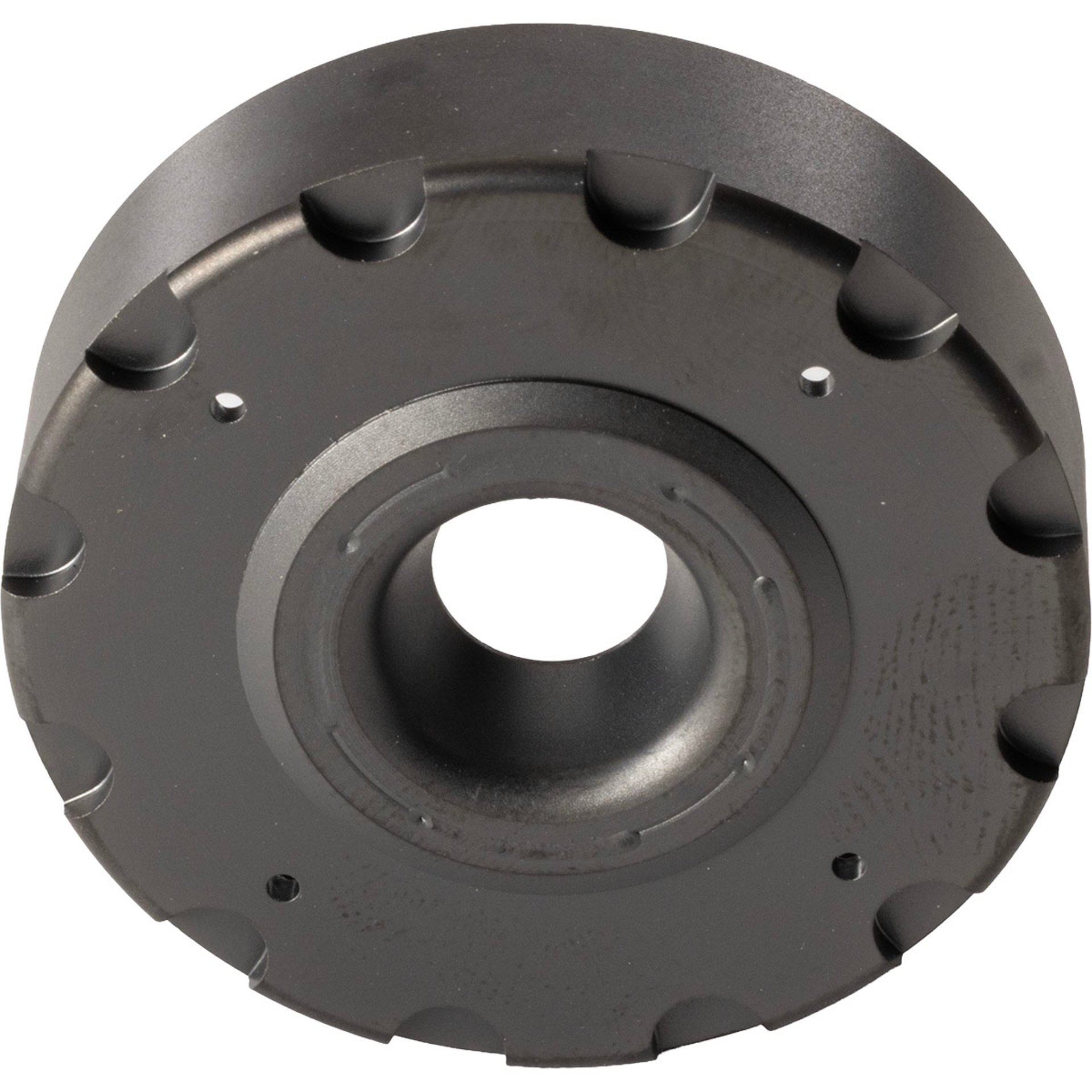 7.62 Cal Titanium End Cap for Sound & Weight Reduction Black
