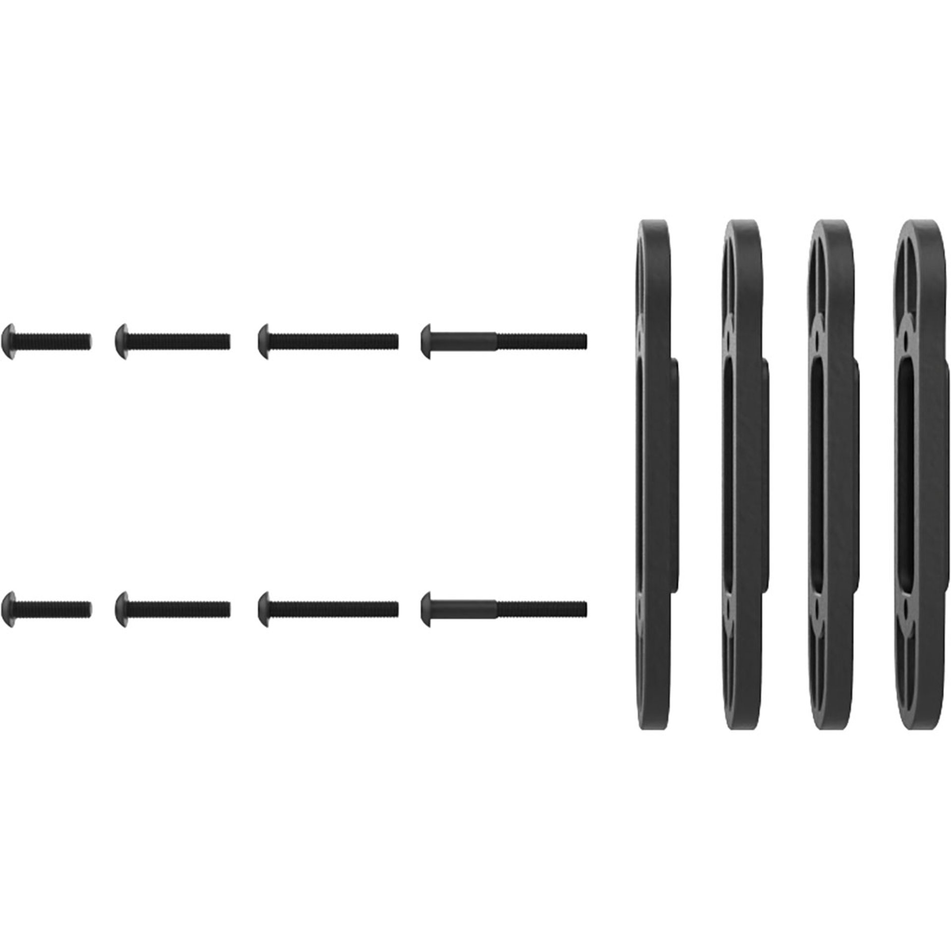 UD Buttstock Spacer Kit for UD Adj Buttock Kit Gen 2 Black