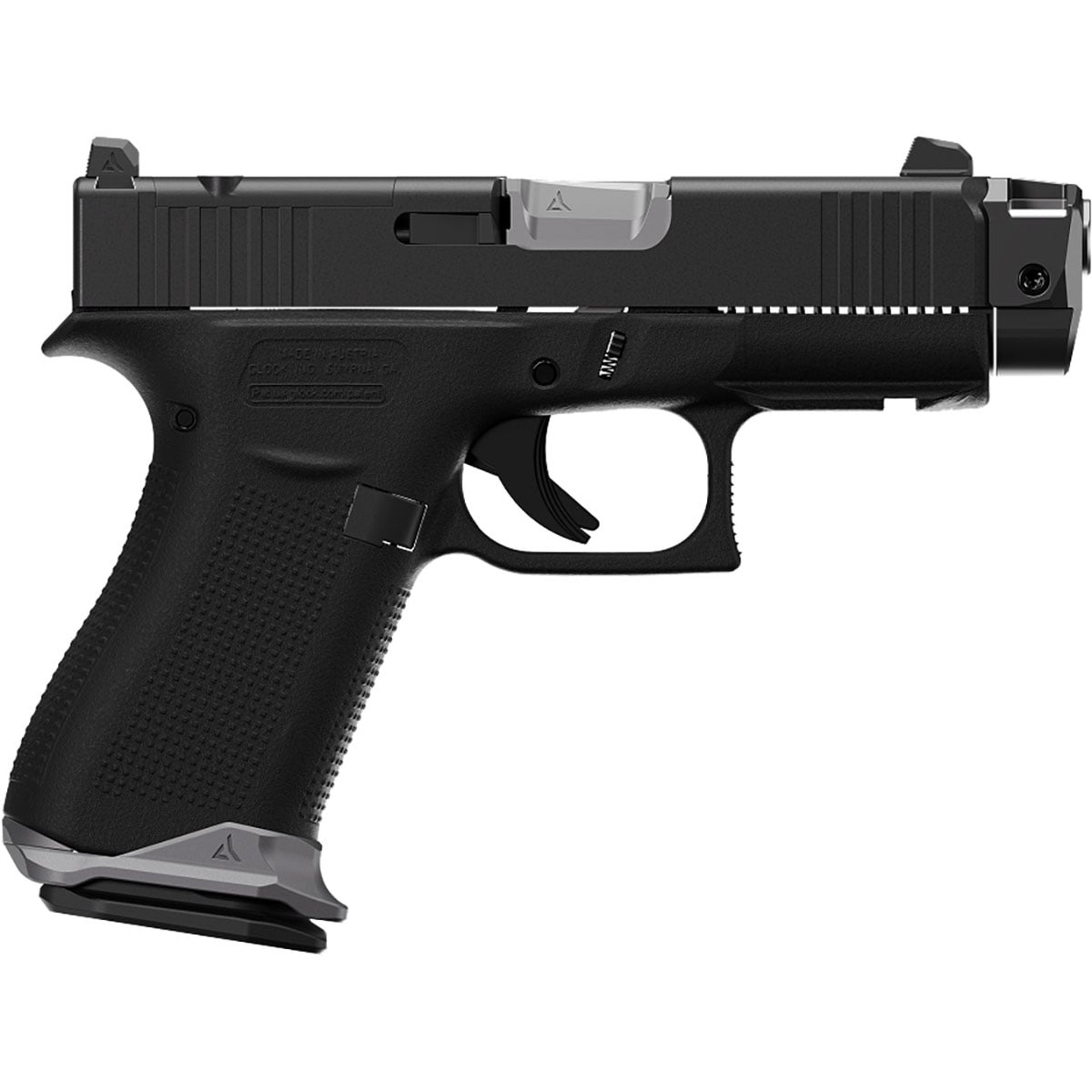 Anchor & Magwell for Glock Gen 5 G17/34/45/47 Gray