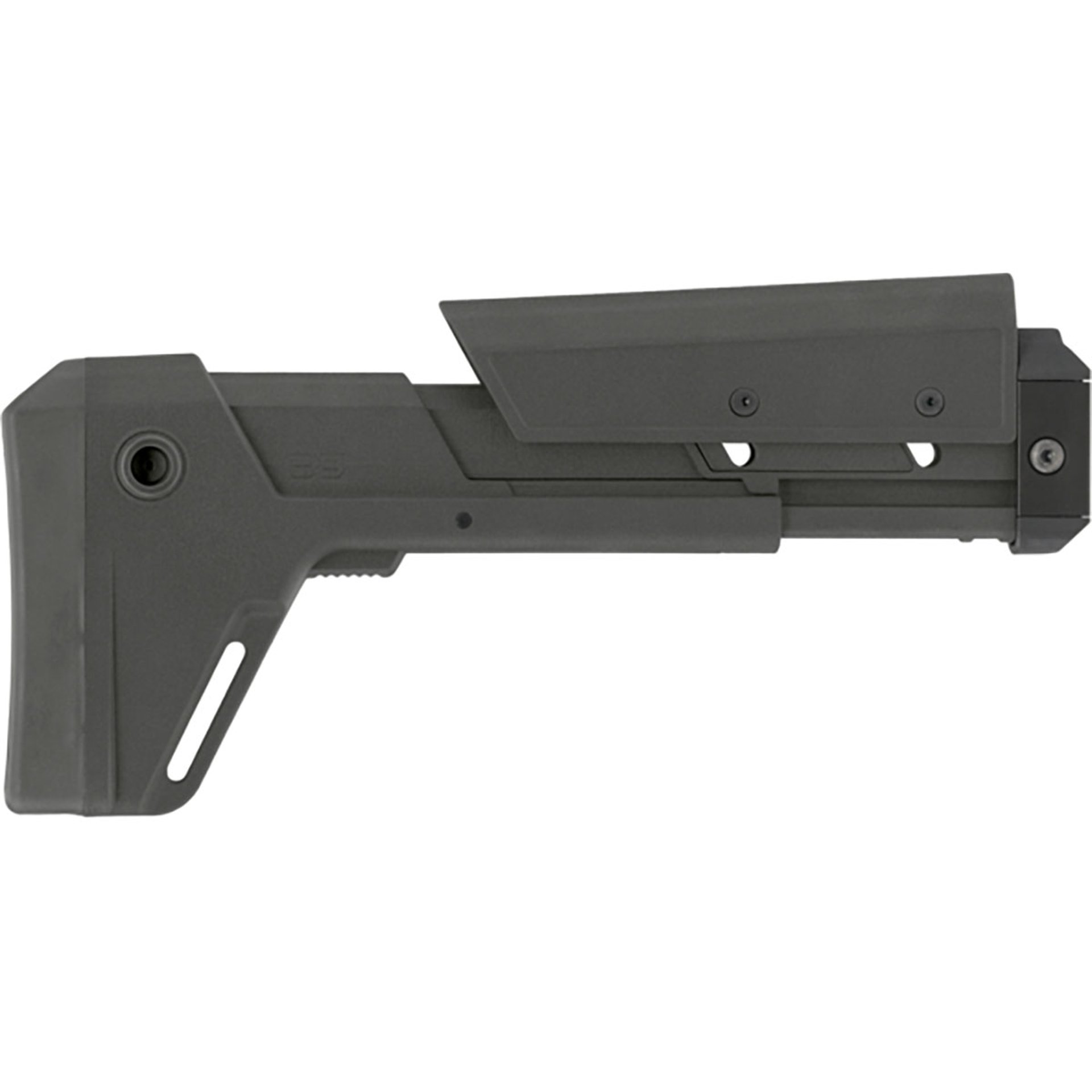 Modular Platform Collapsible Stock Picat for AR-15 Wolf Gray