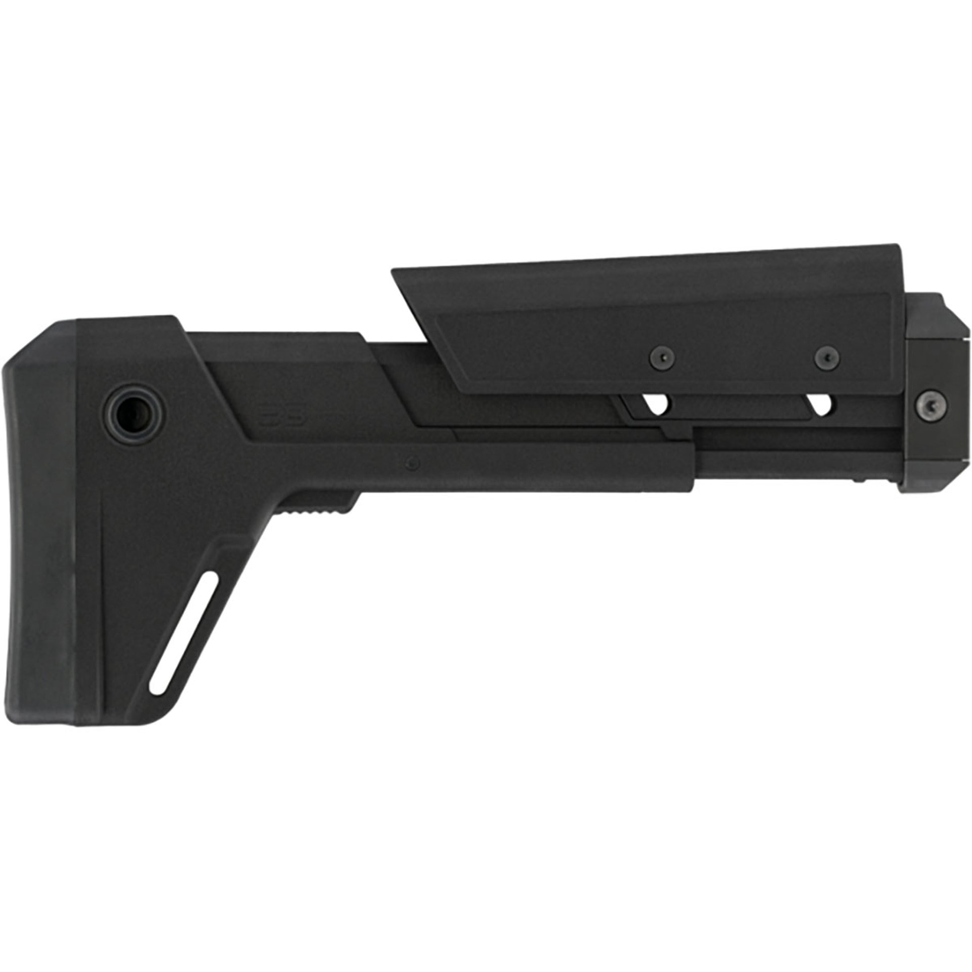 Modular Platform Collapsible Stock for AR-15 Picatinny Black
