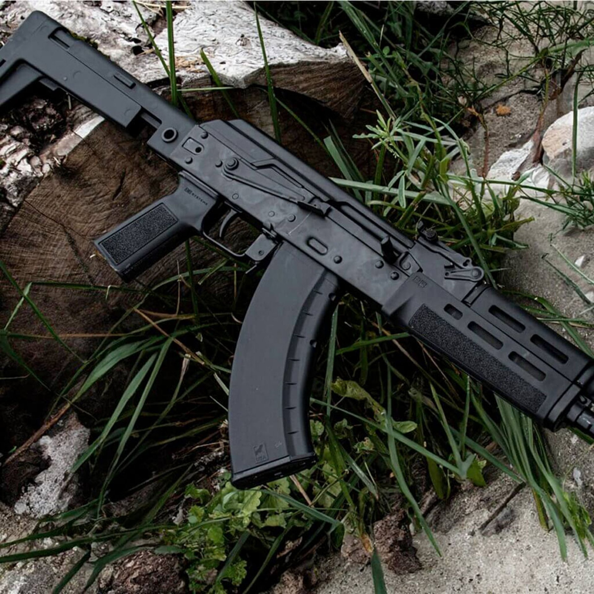 AK P-Grip 13-Degree Pistol Grip for AK-47 Black