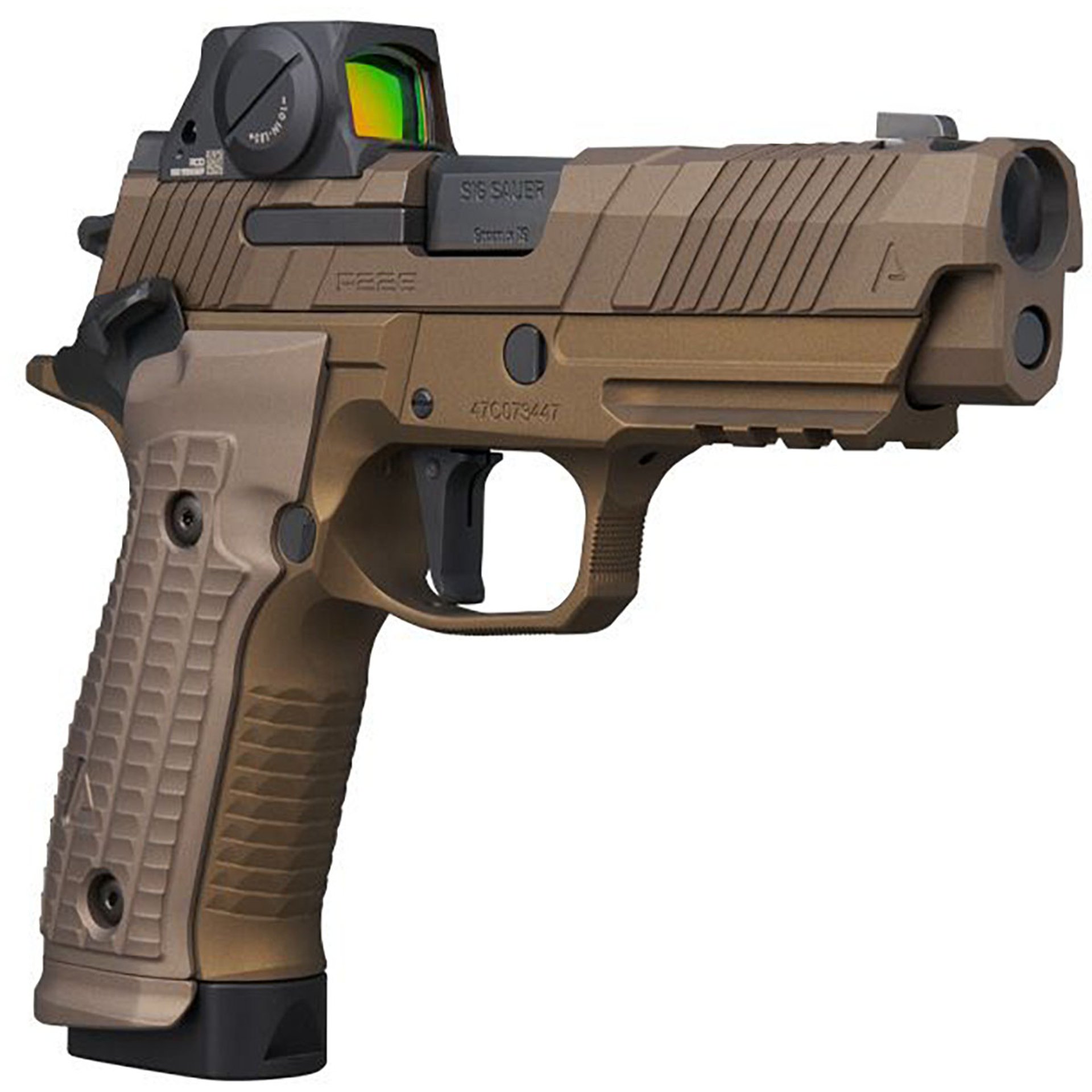 P226X AGENCY 9mm 3.8"BBL (3)20RD w/RomeoX Sig-Loc Pro Bronze