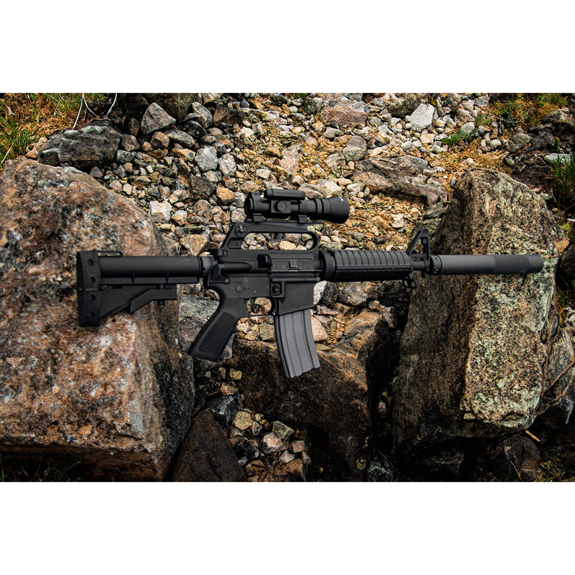 CAR15 LS2 Grip for AR-15 Black