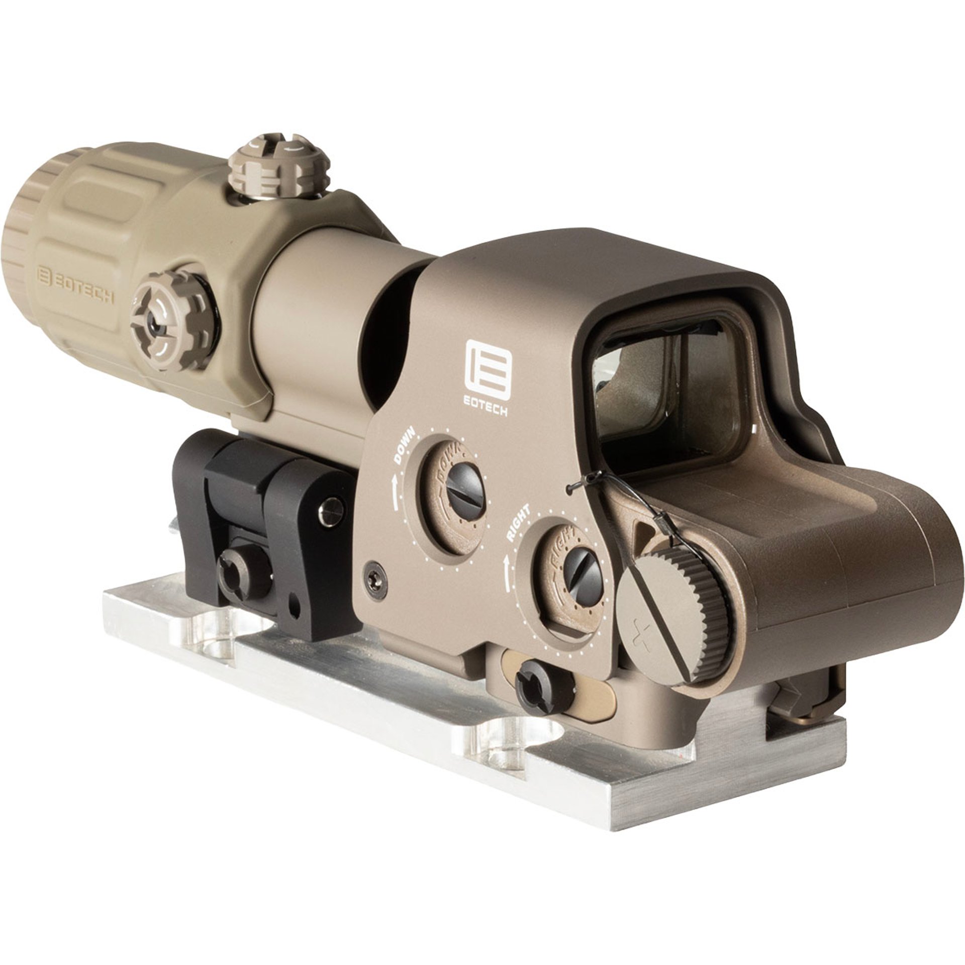 HWS EXPS3 Red Dot w/G33 3x Magnifier & Mount Tan