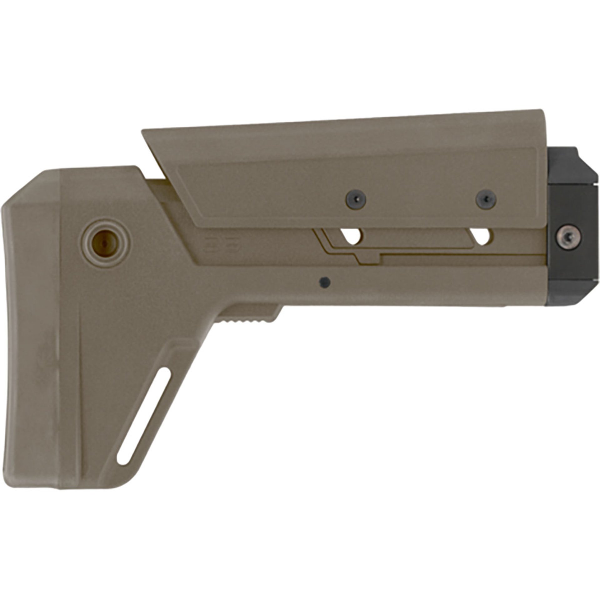 Modular Platform Collapsible Stock Picatinny for AR-15 FDE