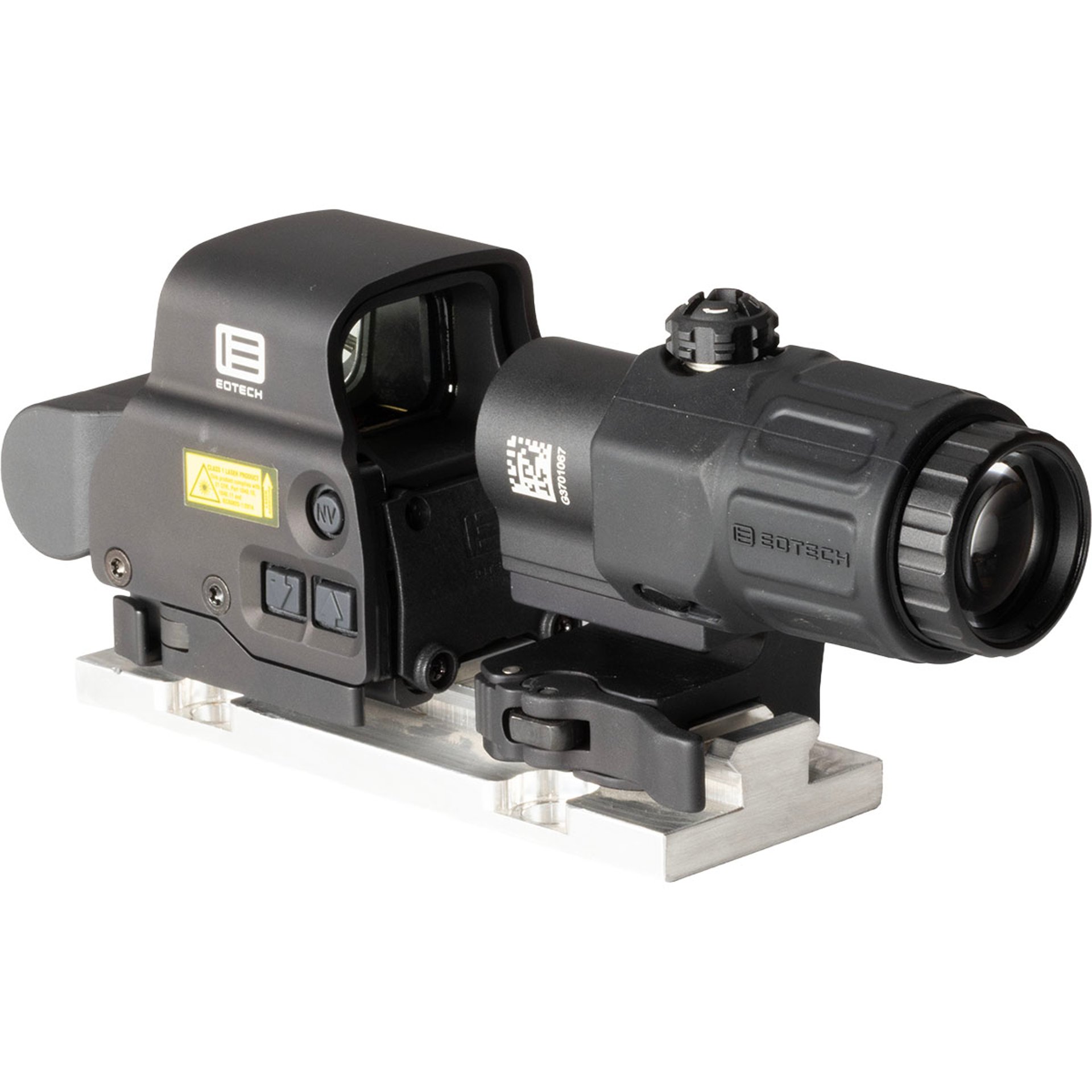 HWS EXPS3 Red Dot w/G33 3x Magnifier & Mount BLK