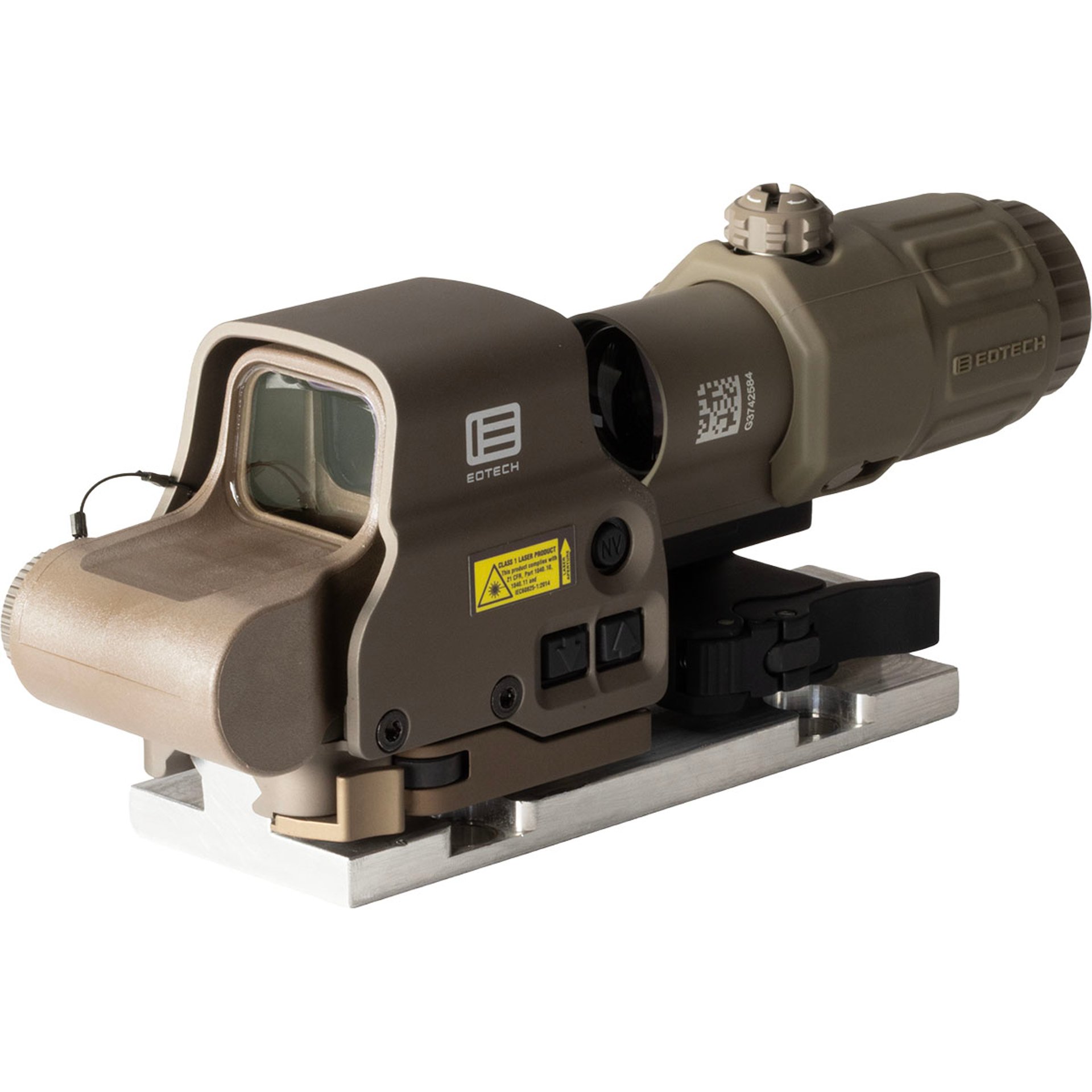 HWS EXPS3 Red Dot w/G33 3x Magnifier & Mount Tan