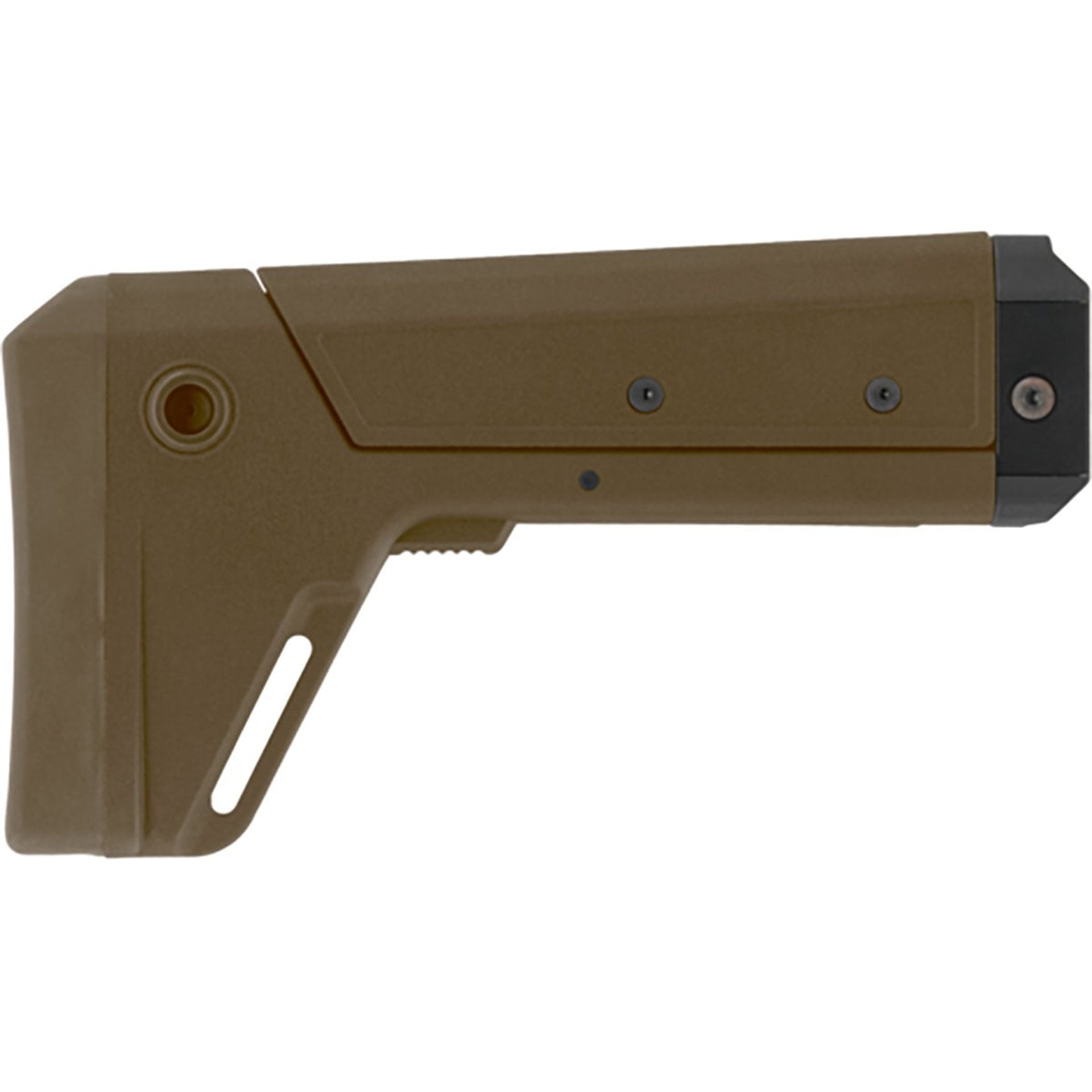 Modular Platform Collapsible Stock Picatin for AR15 Coy Brwn