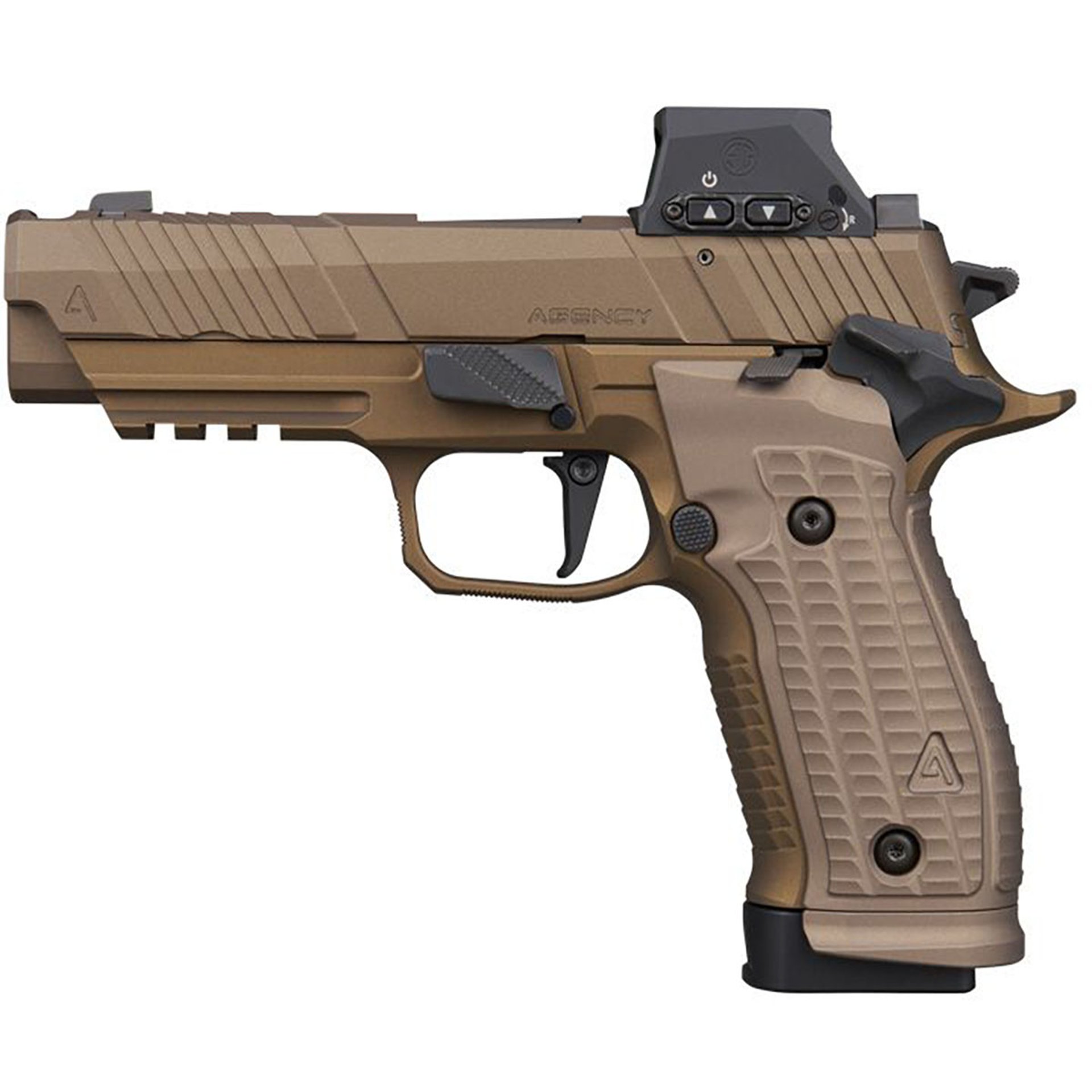 P226X AGENCY 9mm 3.8"BBL (3)20RD w/RomeoX Sig-Loc Pro Bronze