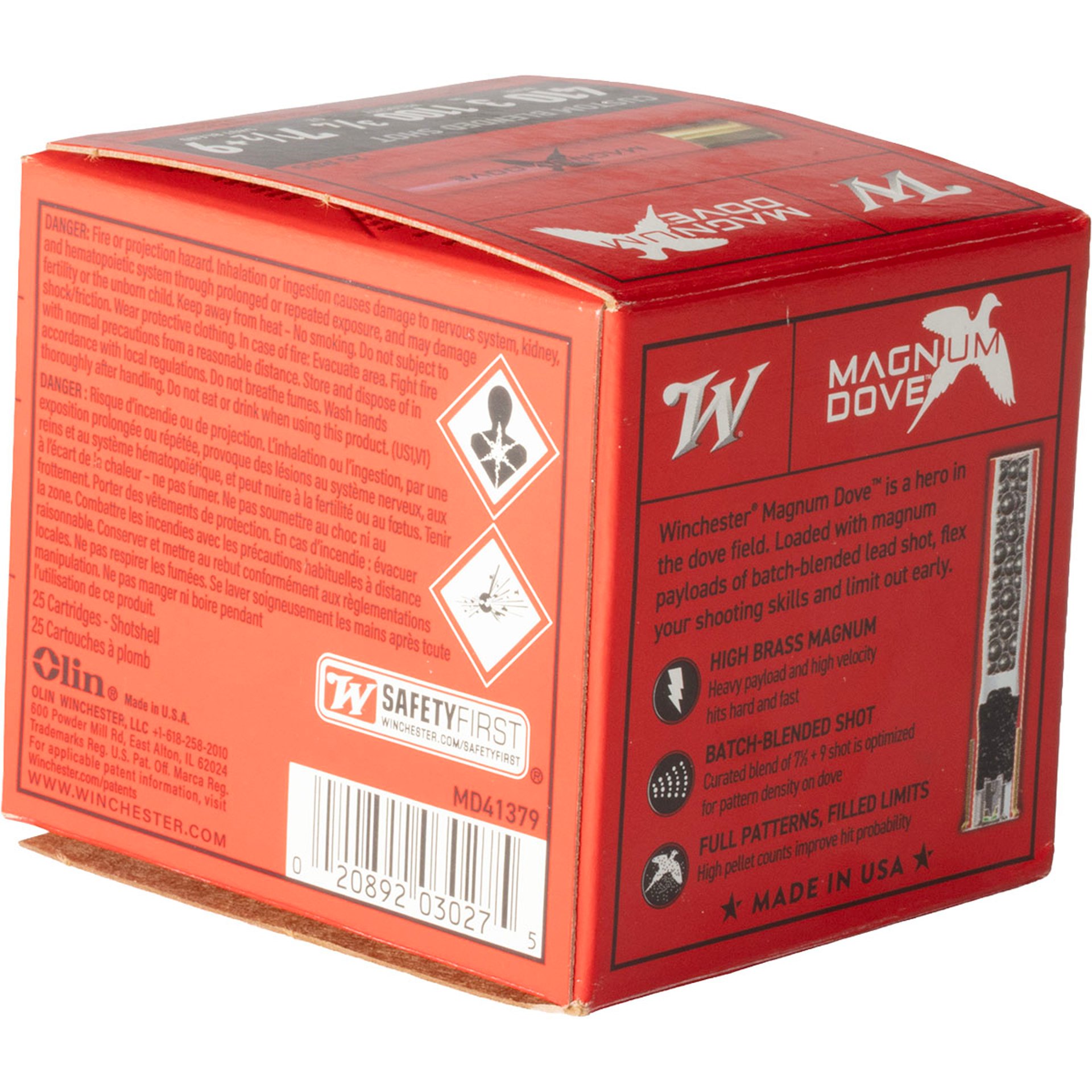 Magnum Dove 410 Bore 3" 3/4oz #7.5 & #9 Shot 25/Box