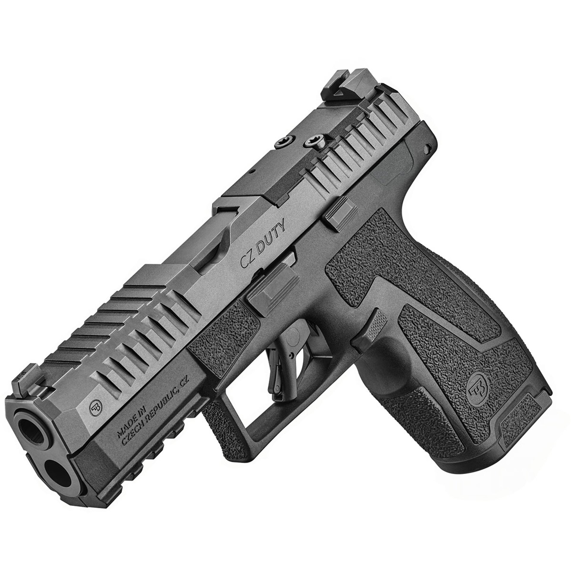 Duty 4.0F 9mm Luger OR 4"BBL No Safety (2)19RD Mags Black