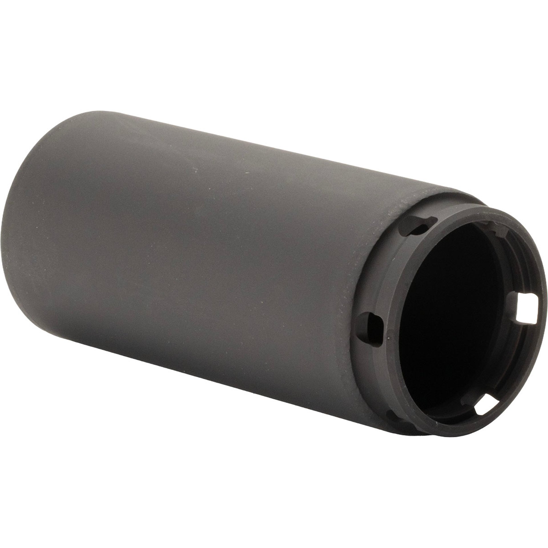 5.56mm NATO 4" Suppressor Shroud for MCQ-1/MCQ-2 Black