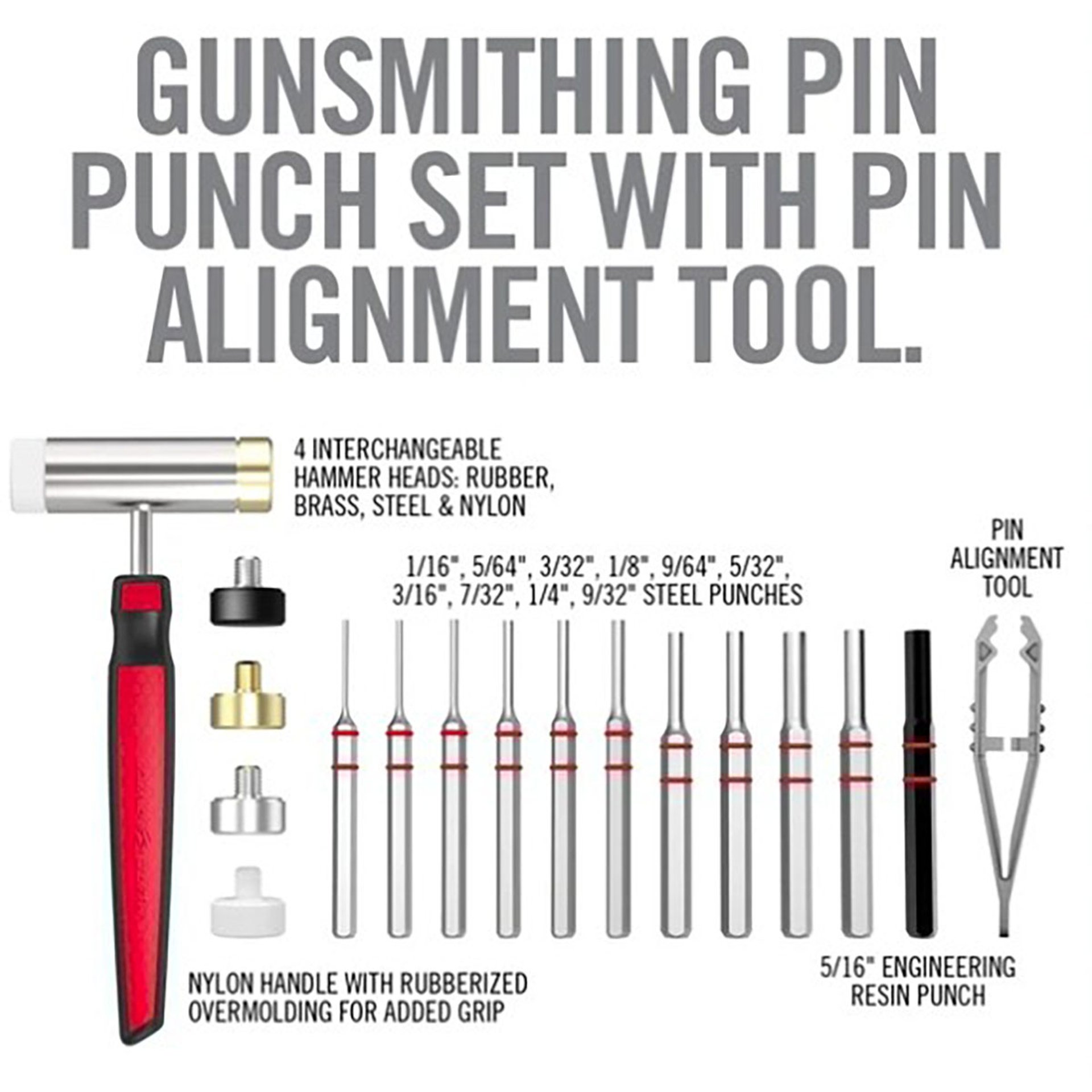 Accu-Punch Hammer and Punches Set