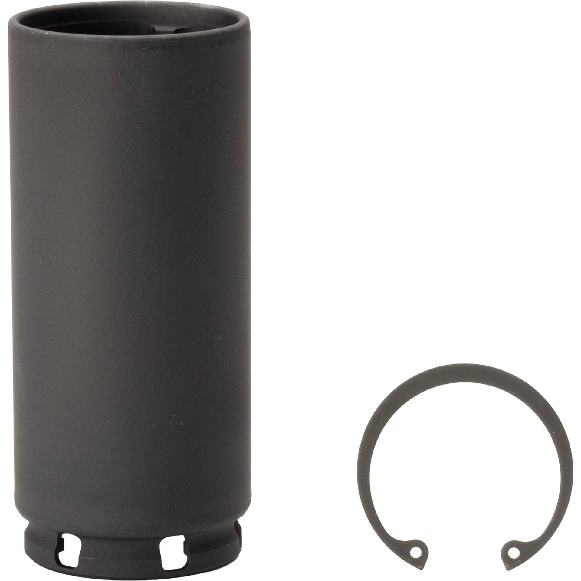 5.56mm NATO 4" Suppressor Shroud for MCQ-1/MCQ-2 Black