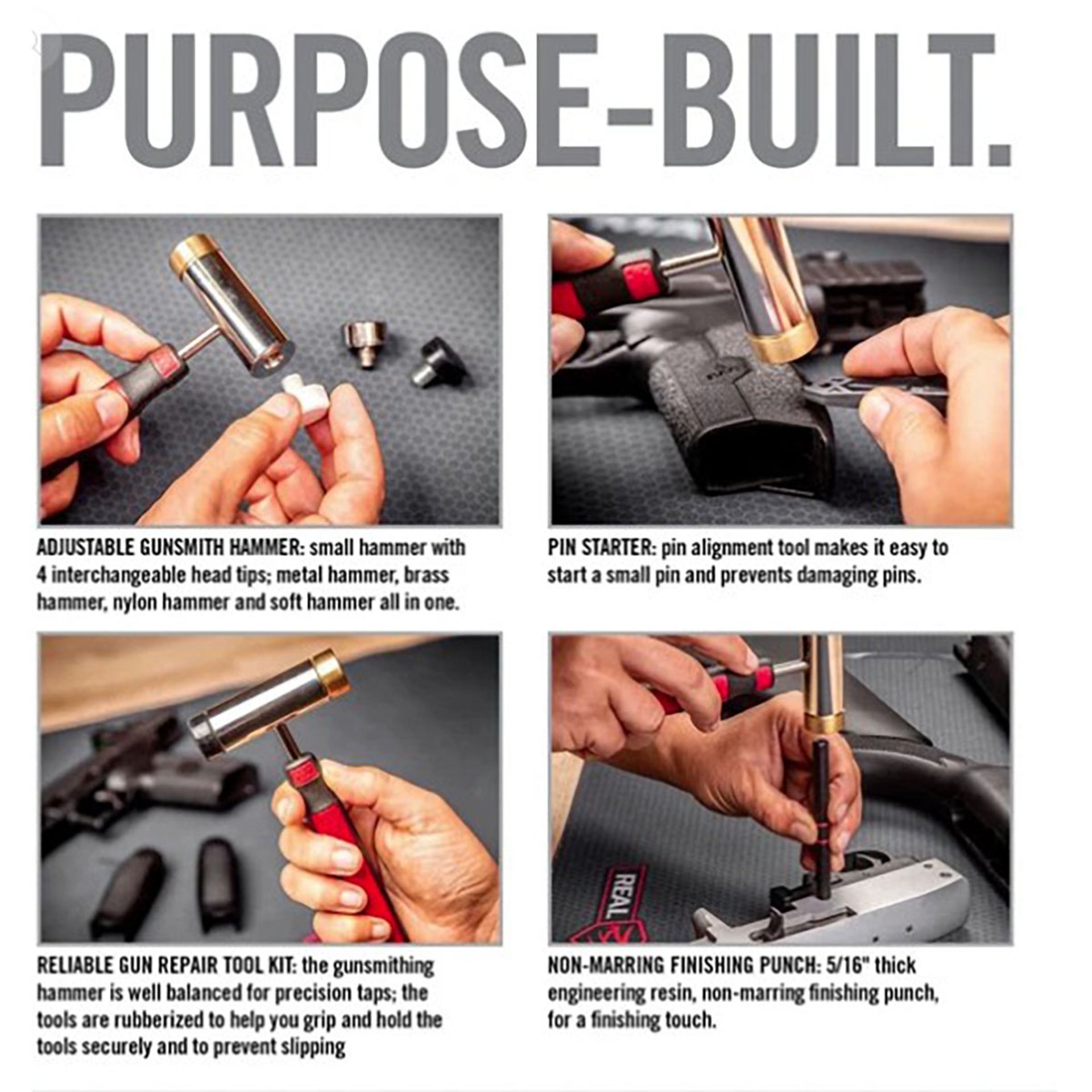 Accu-Punch Hammer and Punches Set