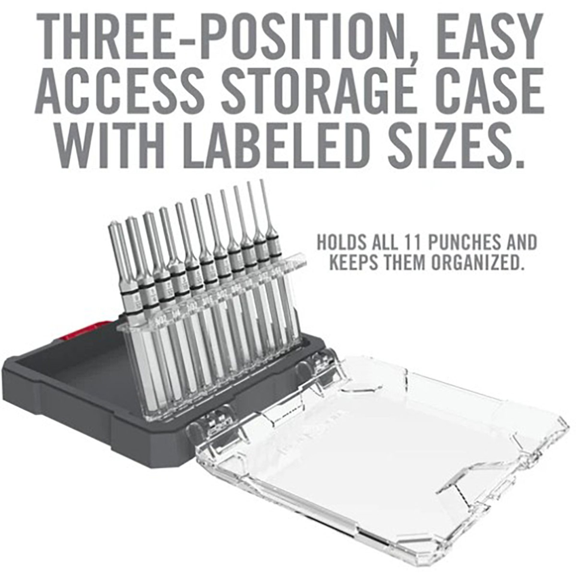 Accu-Punch Roll Pin Punch 11-Piece Set