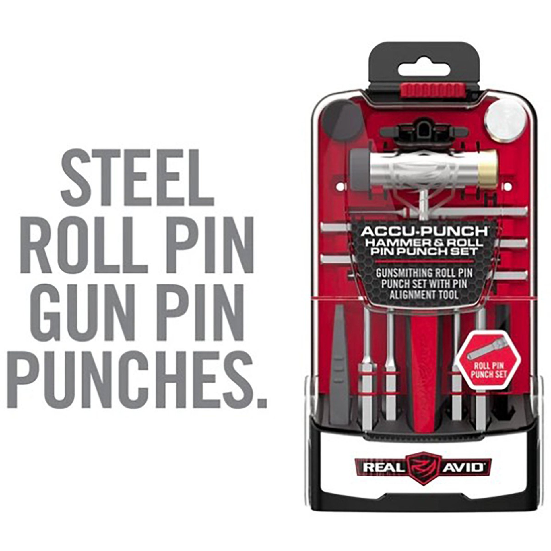 Accu-Punch Hammer & Roll Pin Punch Set