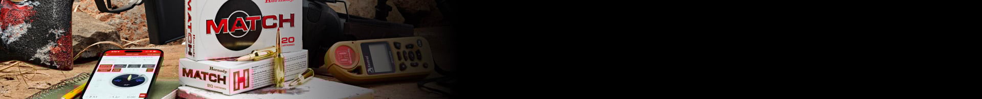 6166 Brownells Site Banners - Week 5 - Category Header Banners_Hornady Match skinny