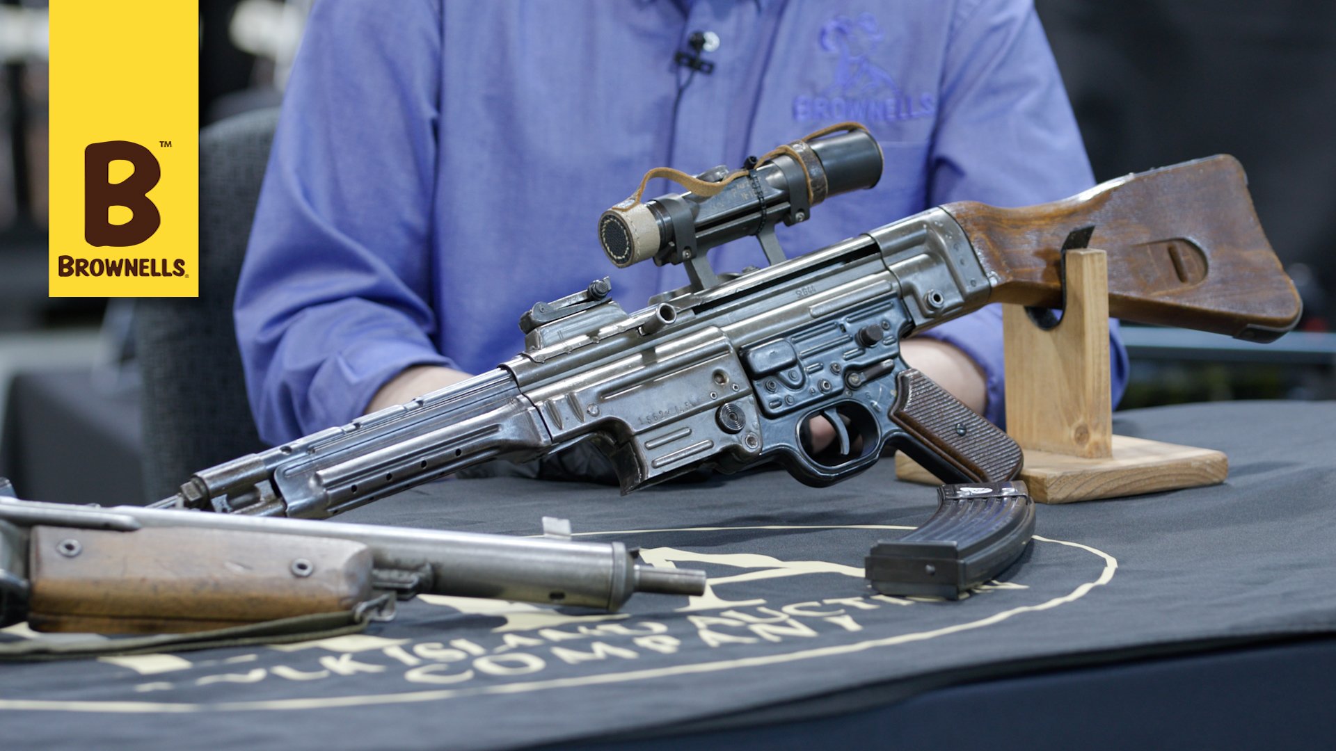 0088-23 From The Vault - STG44 With Scope & VG 1 Volksturmgweher_Thumb