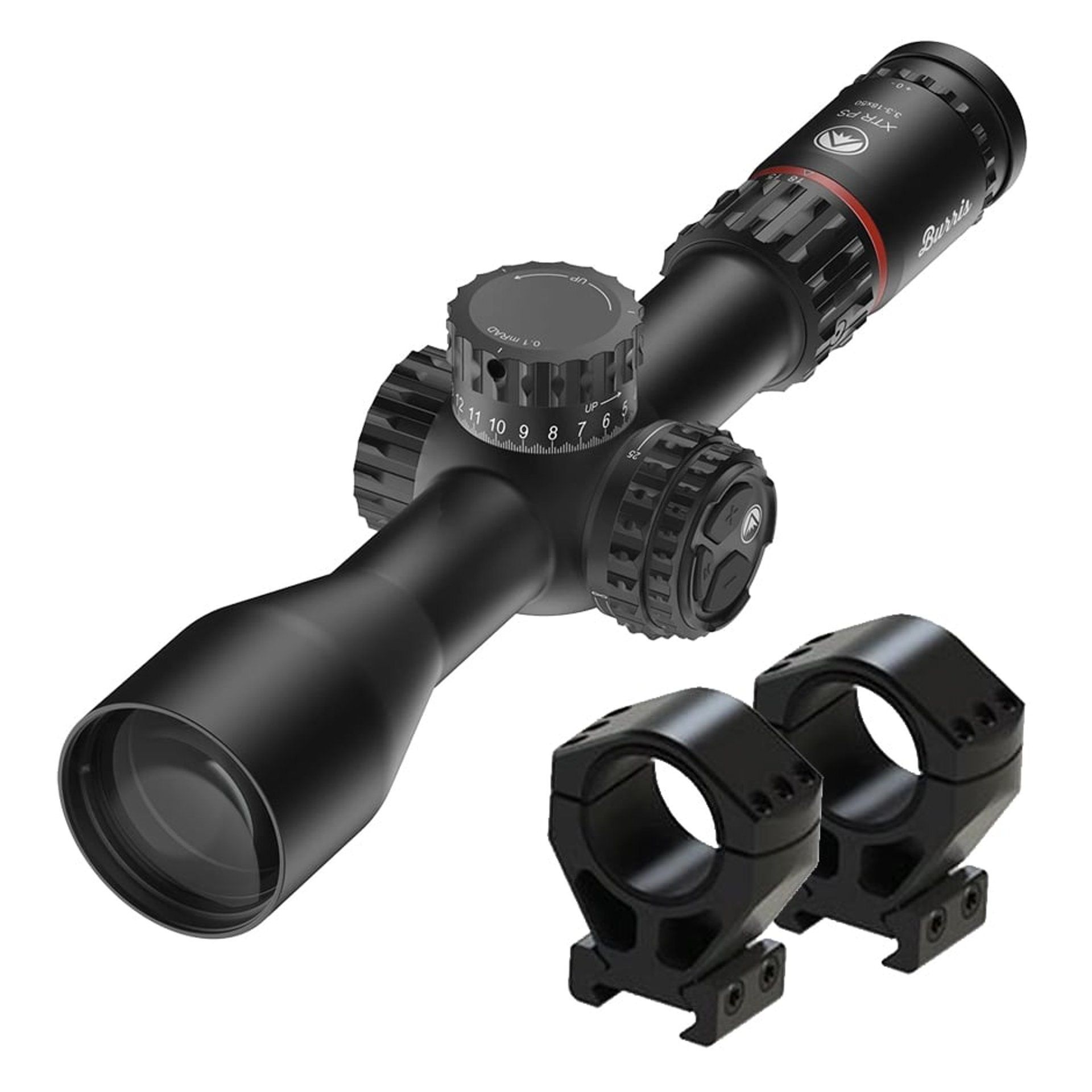 BURRIS XTR PS SCOPE & FREE XTR RINGS