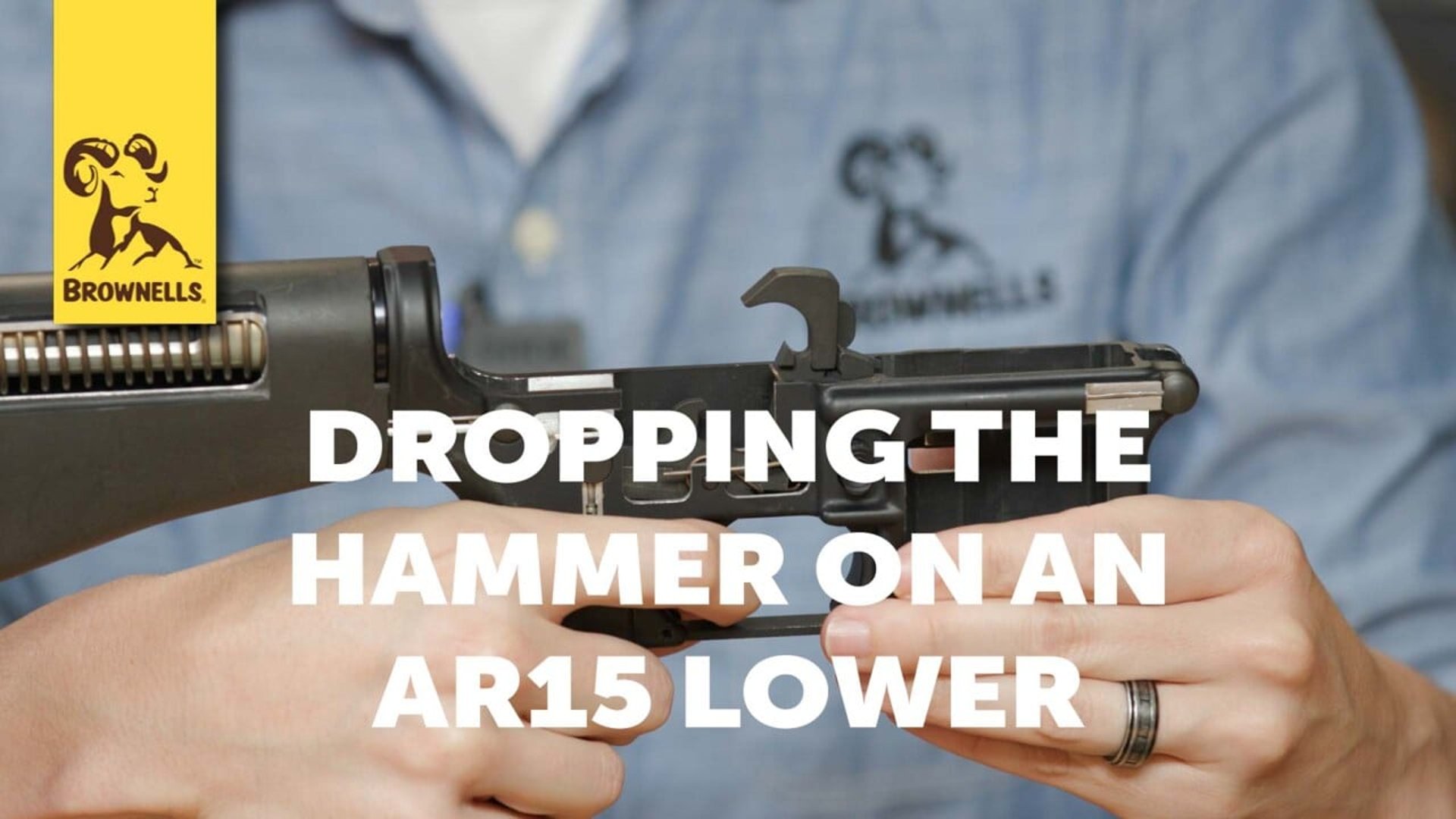 Dropping the Hammer on an AR15 lower