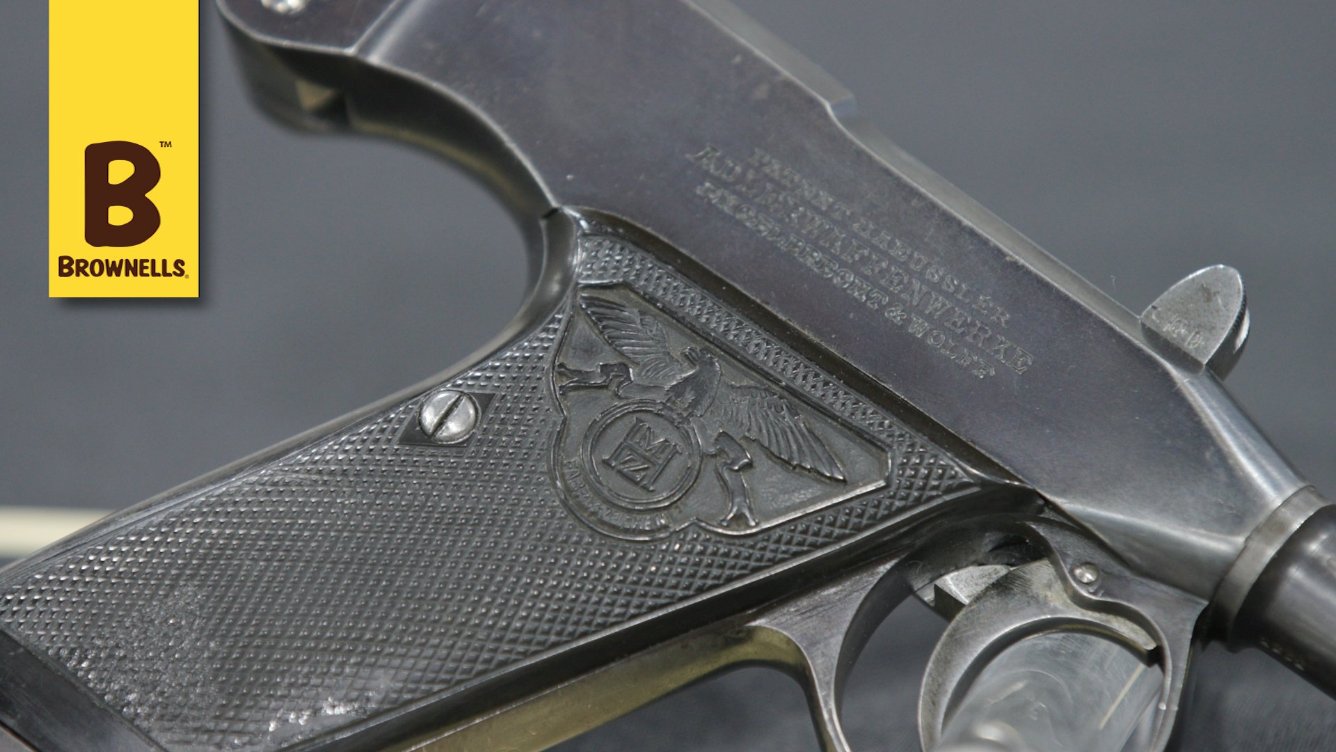 0298-22 From The Vault - Haeussler Patent Adlerwaffenwerke Pistol_Thumb