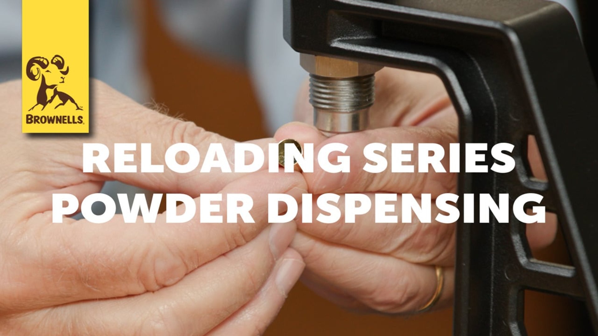 Reloading powder dispensing