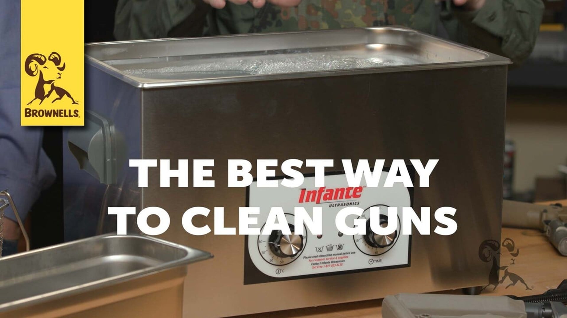 the best way to clean guns