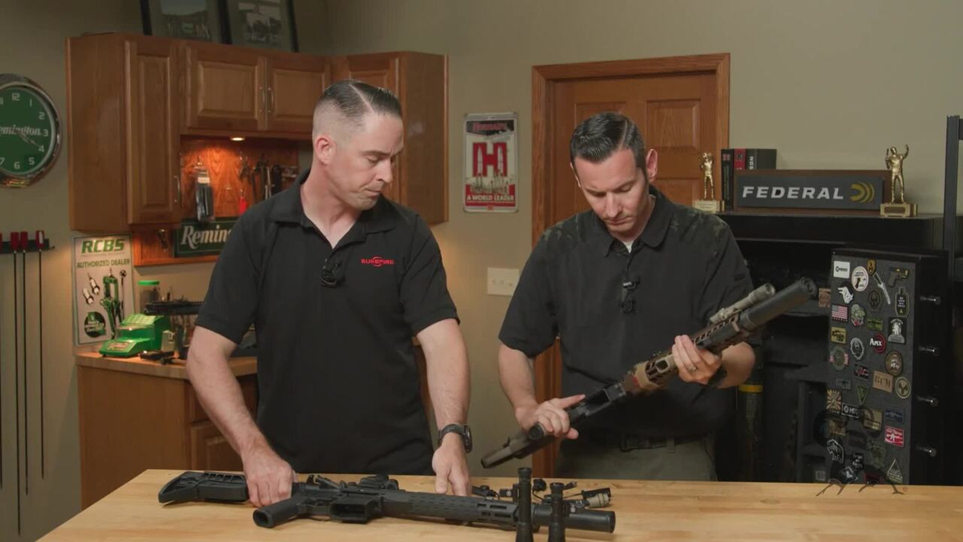 weaponlight mounting with surefire