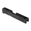 BRN Iron Sight Slide For Glock 43, W/Window, Black Nitride