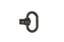 Push Button QD Sling Swivel 1" | UPC: 814520014092