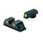 Sight Set (fixed green/orange) for 10mm & 45acp