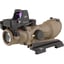 ACOG ECOS 4x32mm Fixed Crosshair FDE W/QD Mount & RMR