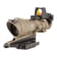 ACOG BAC ECOS 4x32mm FXD GRN Crosshair FDE W/QD Mount & RMR | UPC: 719307311824