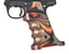 Laminated Grips For Ruger Mark IV 22/45 Brown & Gray | UPC: 840300700879